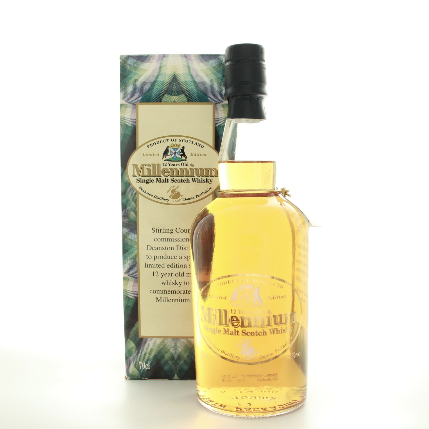 Deanston 12 Year Old Millennium 70cl 40% Highlands Scotland Whisky 