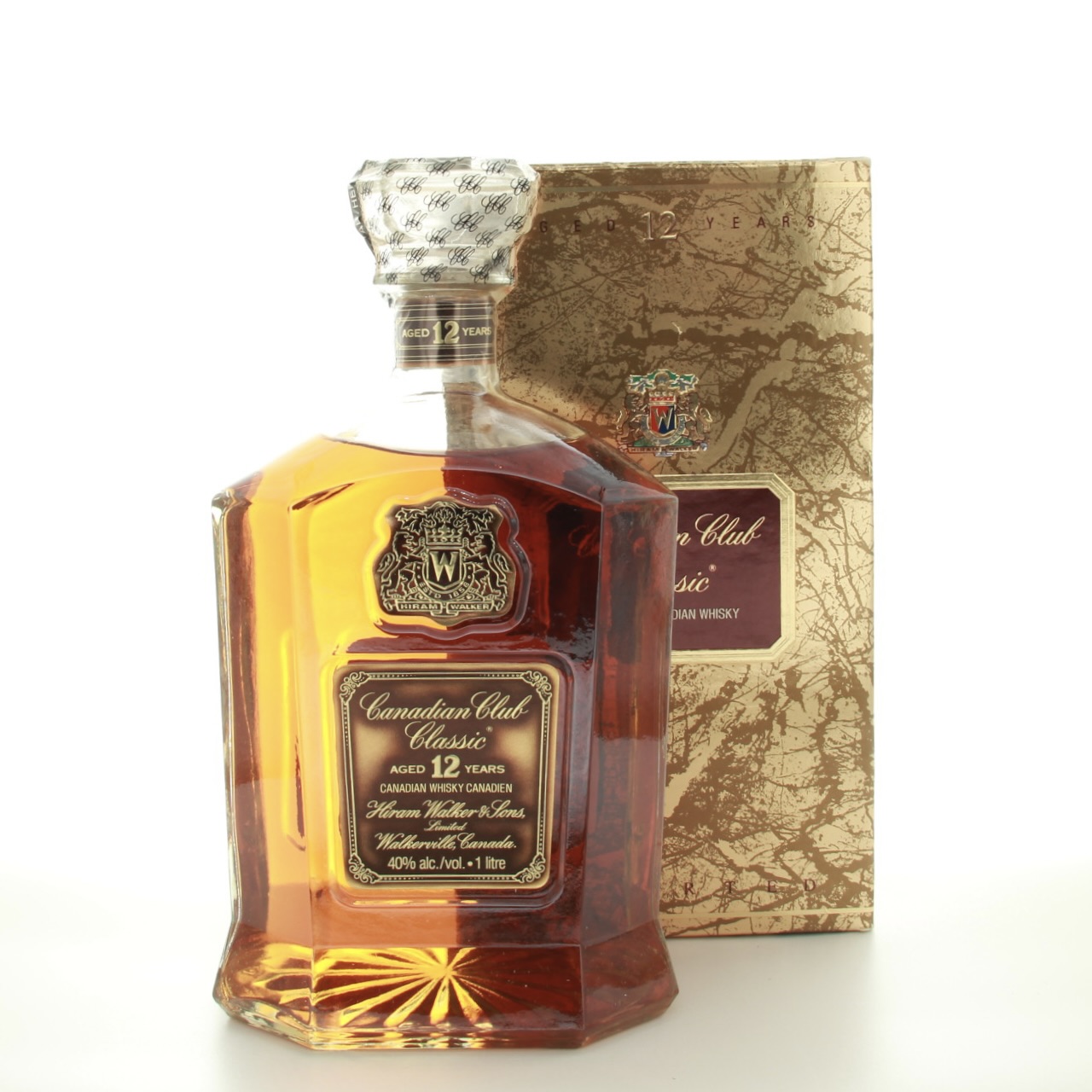 Canadian Club Classic 12 Year Old 1lt 100cl 40% Canada Whisky