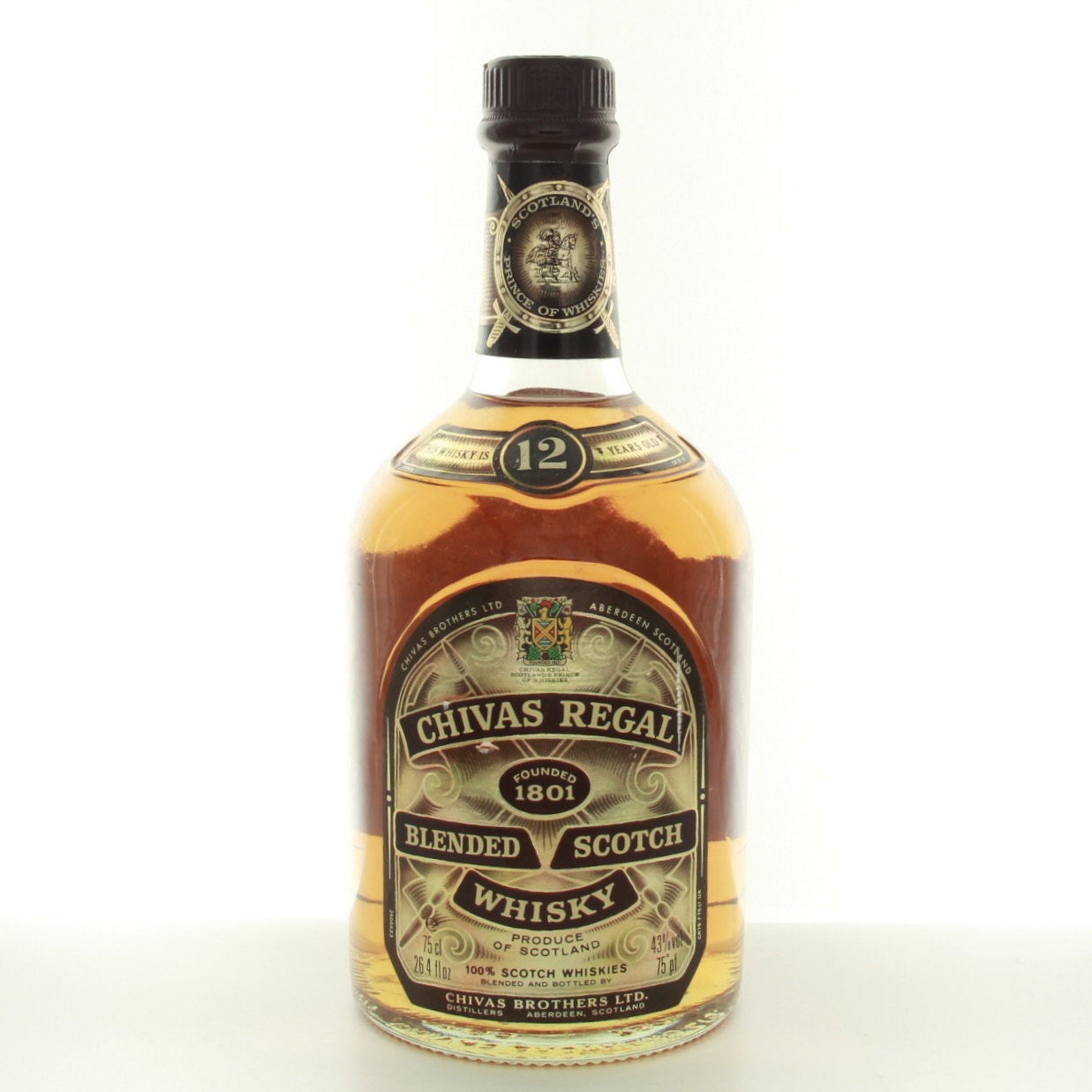 Chivas Regal 12 Year Old (1970s Edition) 75cl 43% Scotland Whisky 