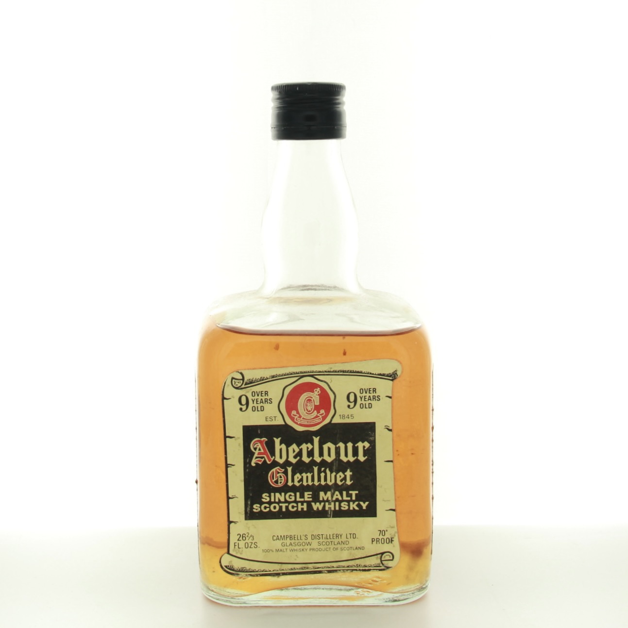 Aberlour 9 Year Old 75.7cl 40% 70 Proof% Scotland Speyside Whisky 