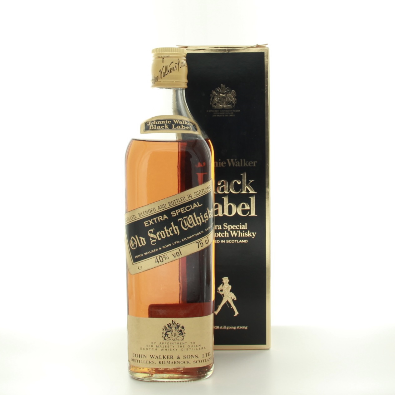 Johnnie Walker Black Label Extra Special (1980s Edition) 75cl 40% Scotland Whisky 
