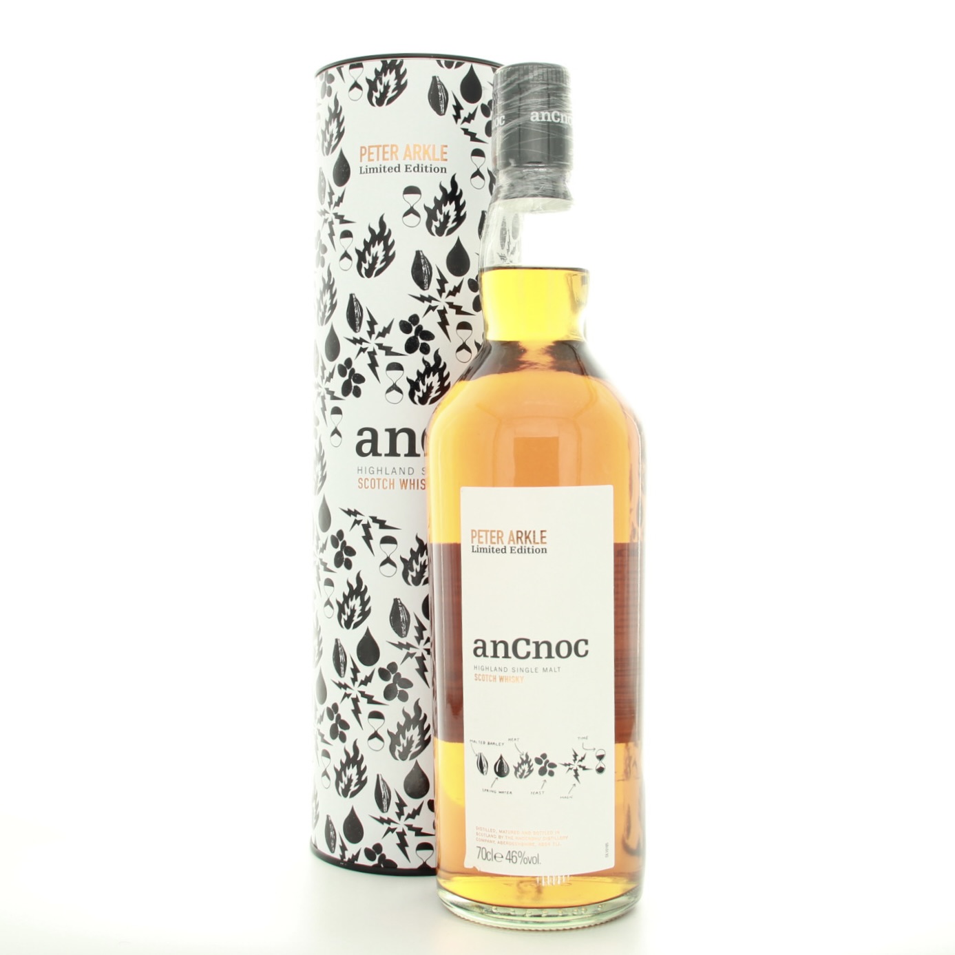 AnCnoc Peter Arkle 1st Edition Ingredients 70cl 46% Highlands Scotland Whisky 