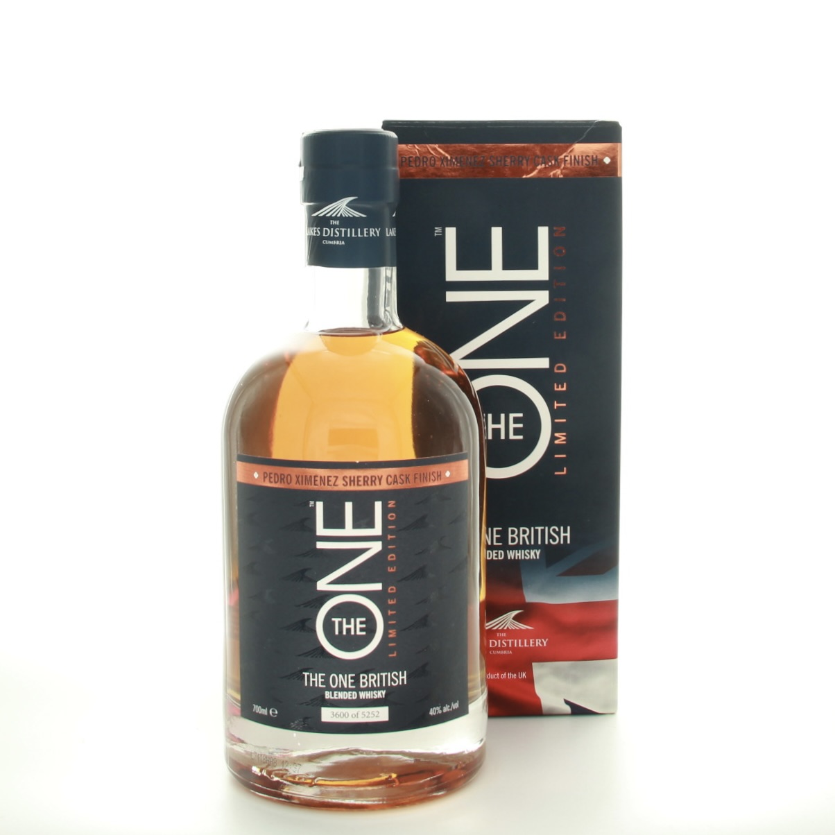 The Lakes The One Pedro Ximenez Sherry Cask Finish 70cl 40% England Whisky