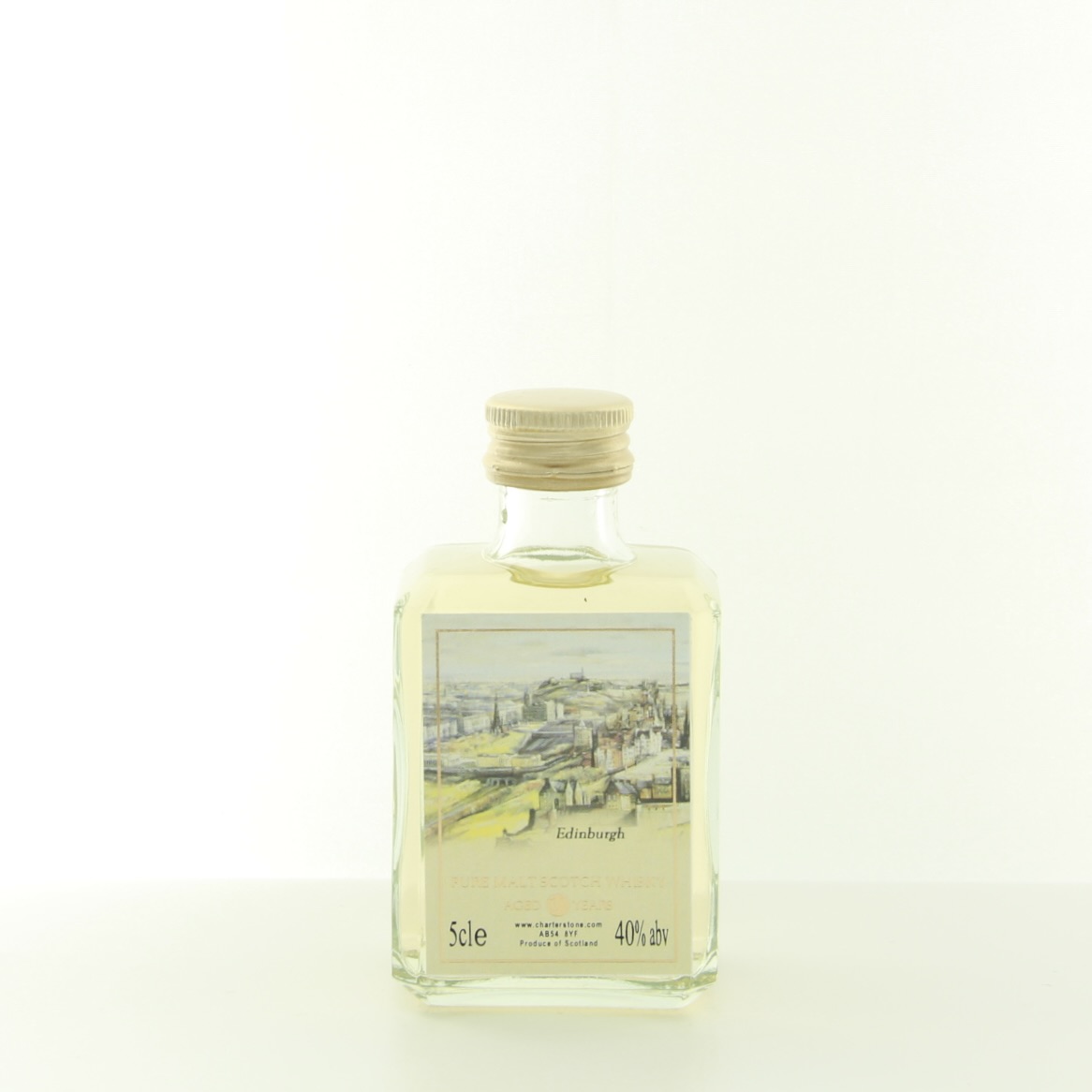 Charterstone Group Edinburgh 10 Year Old Pure Malt Miniature 5cl 40% Scotland Whisky