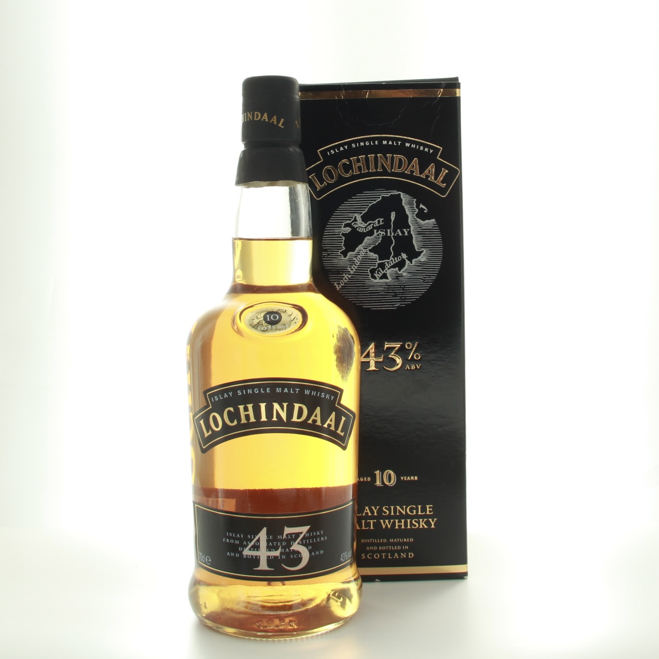 Lochindaal 10 Year Old 43% 70cl 43% Islay Scotland Whisky 