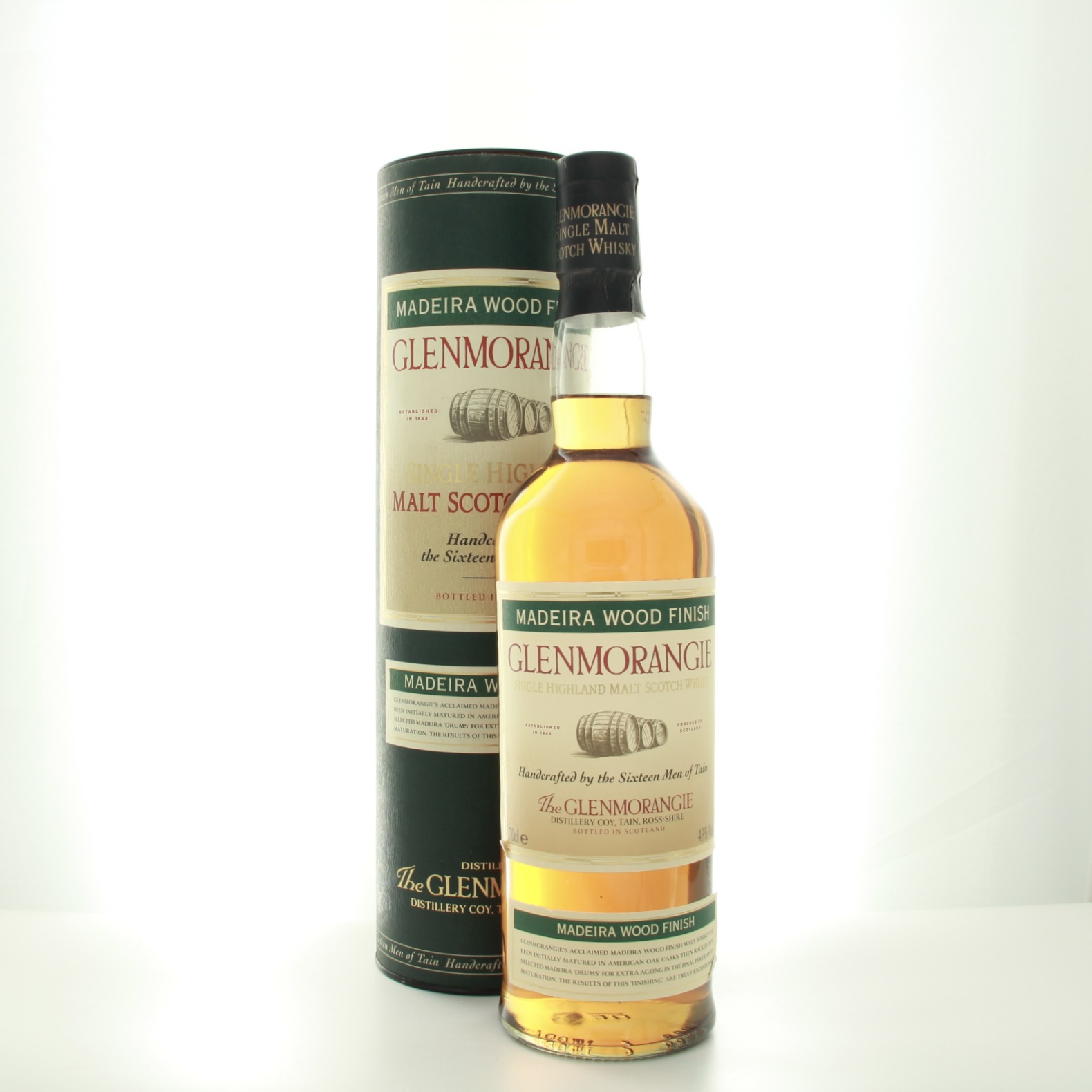 Glenmorangie Madeira Wood Finish (1990s Edition) 70cl 43% Highlands Scotland Whisky 