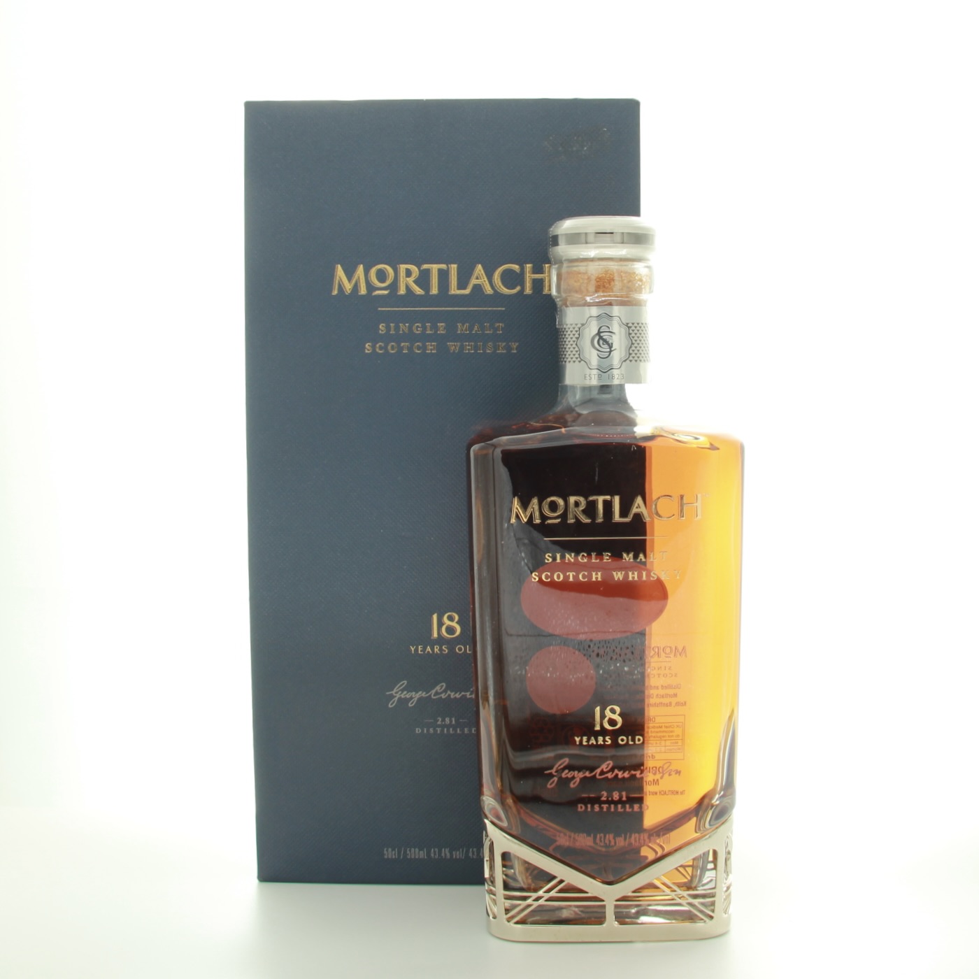 Mortlach 18 Years Old Decanter 50cl 43.4% Scotland Speyside Whisky 