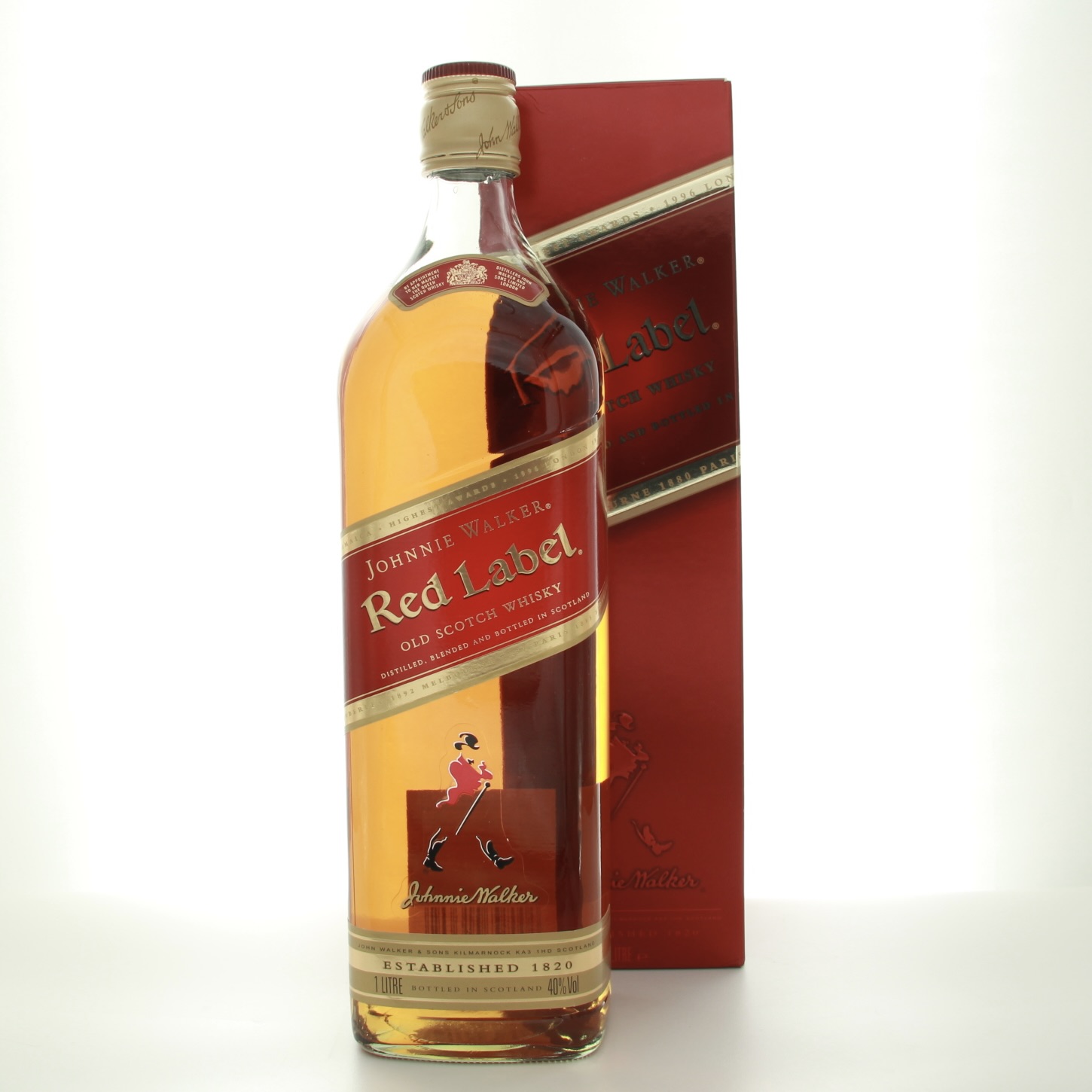 Johnnie Walker Red Label 1 Liter 100cl 40% Scotland Whisky