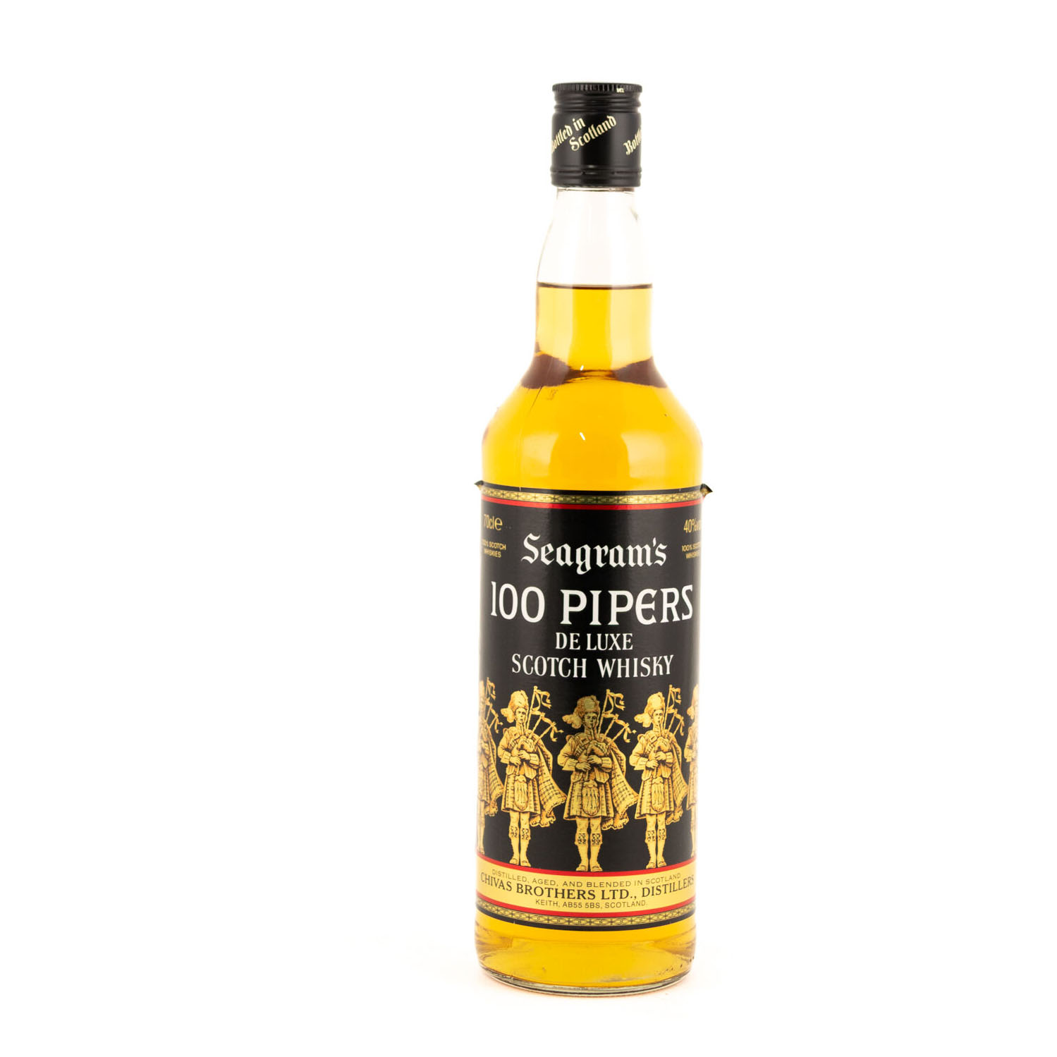 Seagram’s 100 Pipers Deluxe 1990s Edition