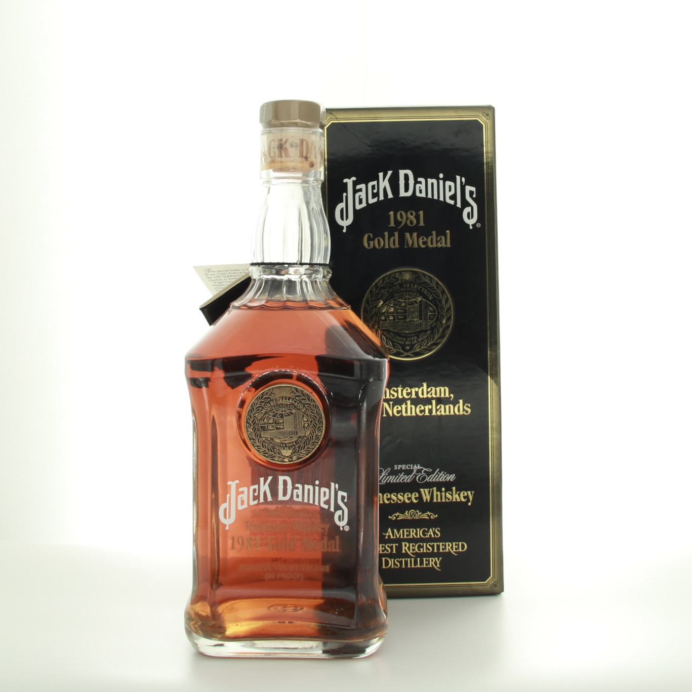 Jack Daniel’s 1981 Gold Medal 75cl 45% Tennessee USA Whisky 