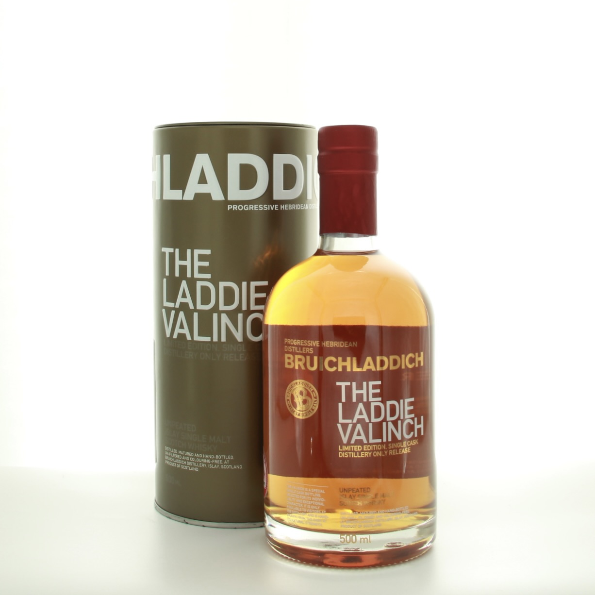 Bruichladdich 10 Year Old Laddie Valinch #53 Fiona Glover 2010 50cl 61.6% Islay Scotland Whisky