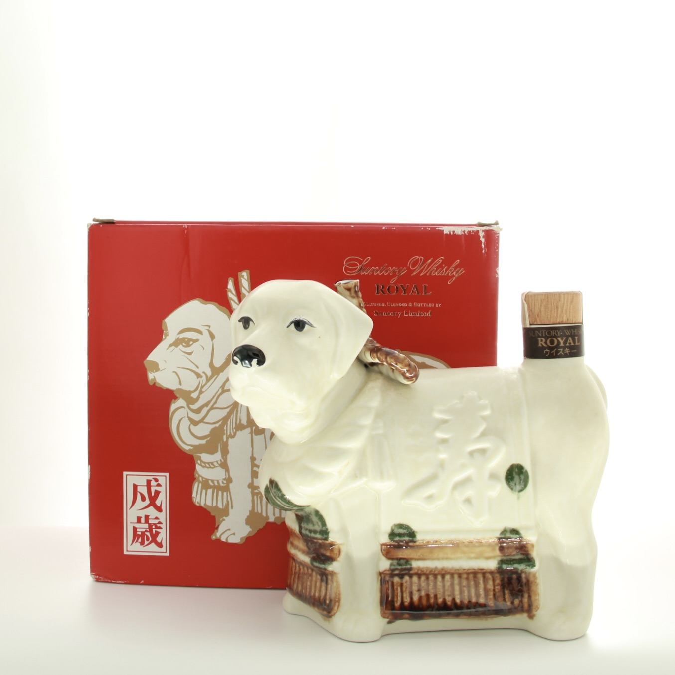 Suntory Royal 12 Year Old Dog Decanter 2006 60cl 43% Japan Whisky