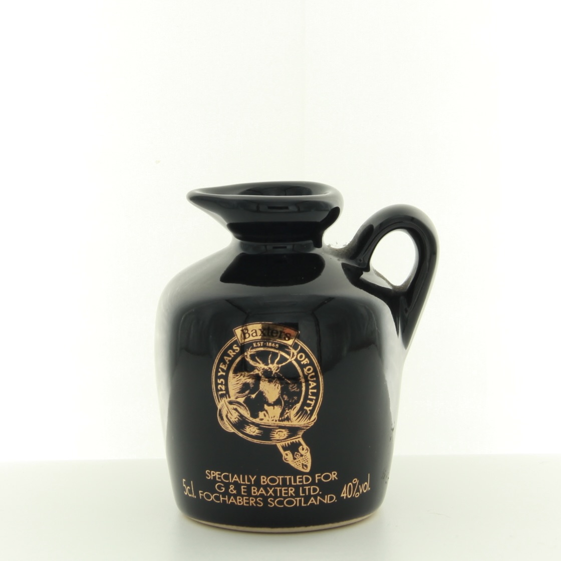 c. Baxters 125 Years Of Quality Miniature 5cl 40% Scotland Whisky 