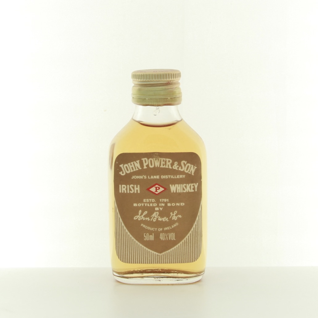 John Power & Son Glod Label Miniature (1980s Edition) 5cl 40% Ireland Whisky 