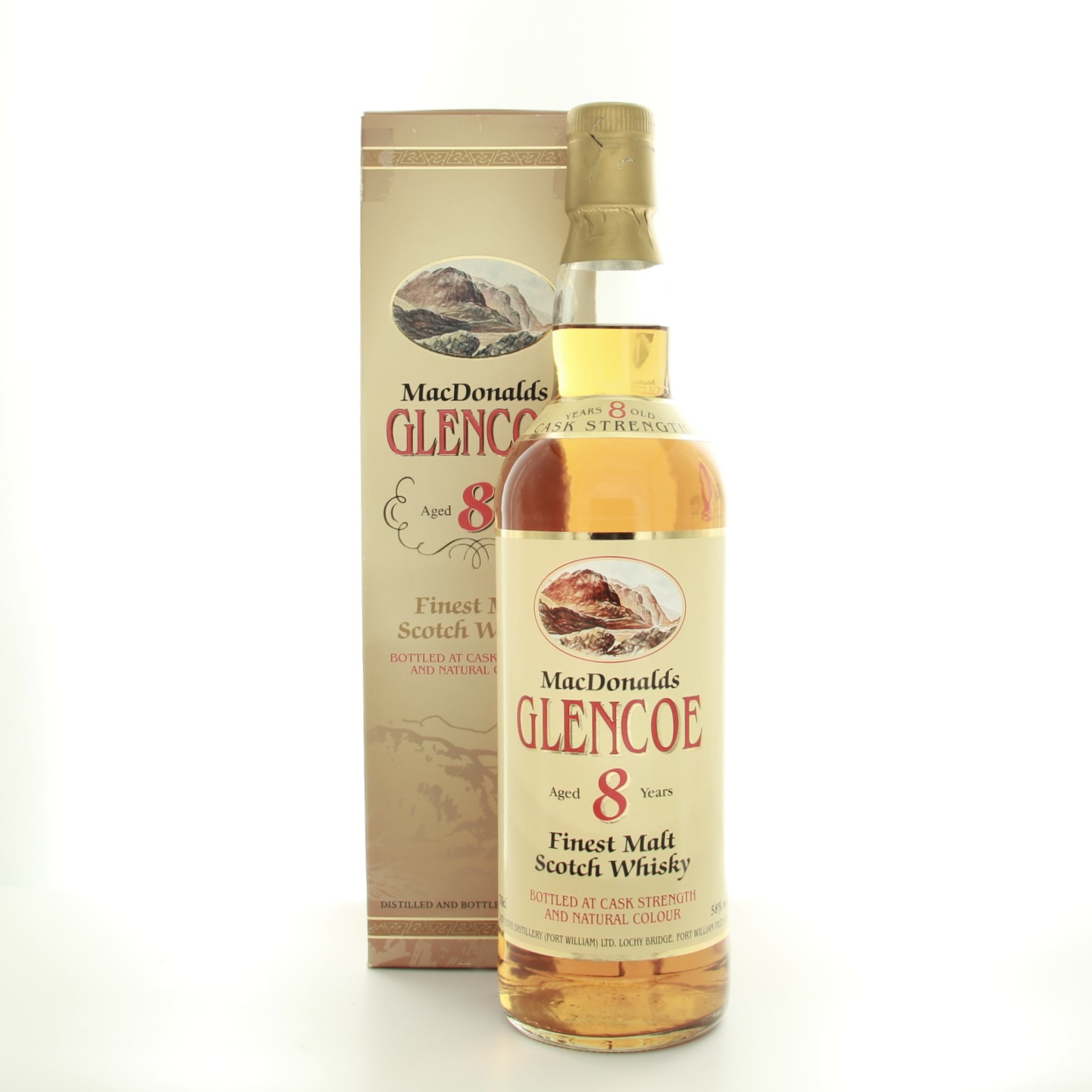 Glencoe 8 Years Old Cask Strength 70cl 58% Highlands Scotland Whisky