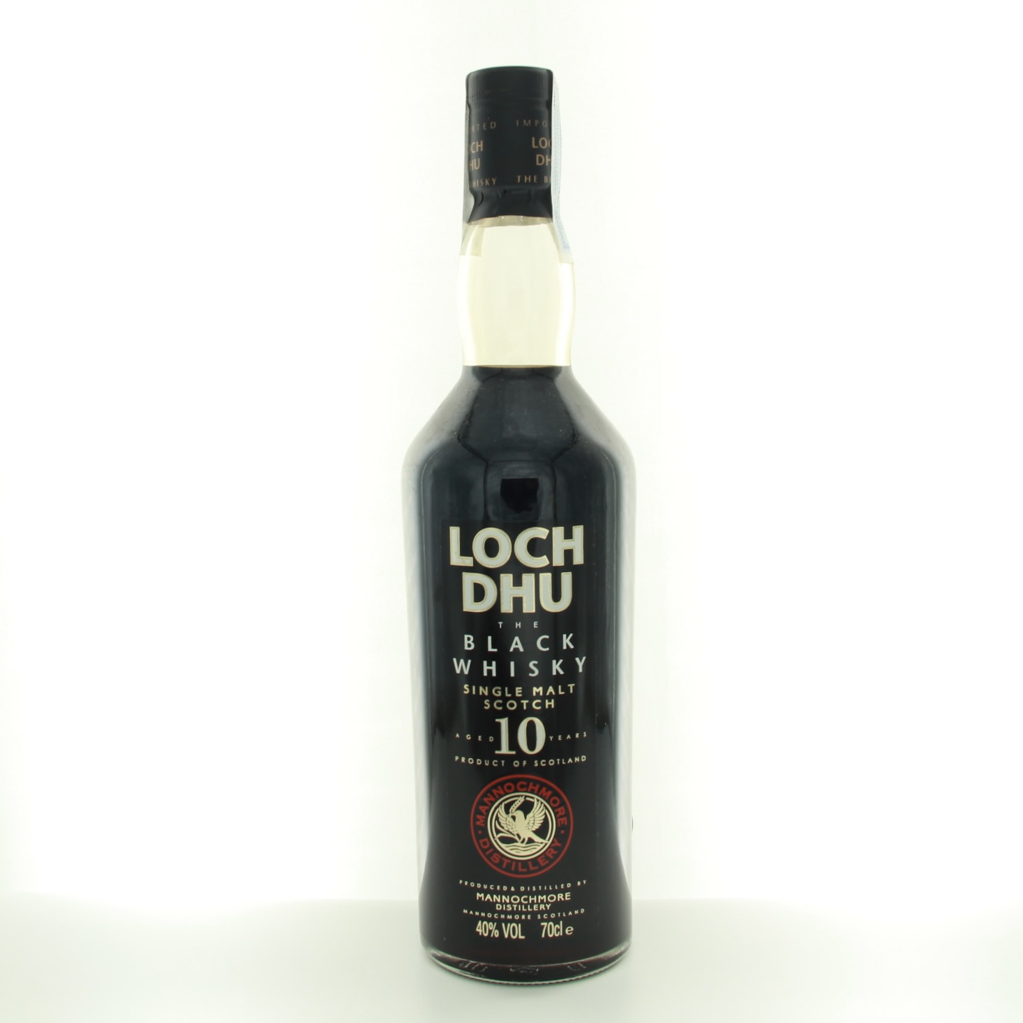 Loch Dhu The Black Whisky 10 Year Old 70cl 40% Scotland Speyside Whisky