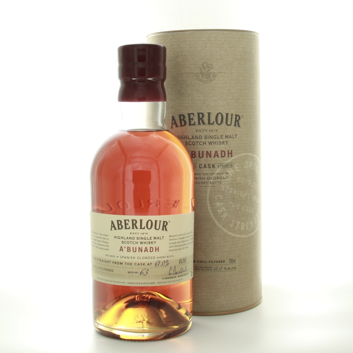 Aberlour A’bunadh Batch #63 70cl 61% Scotland Speyside Whisky 