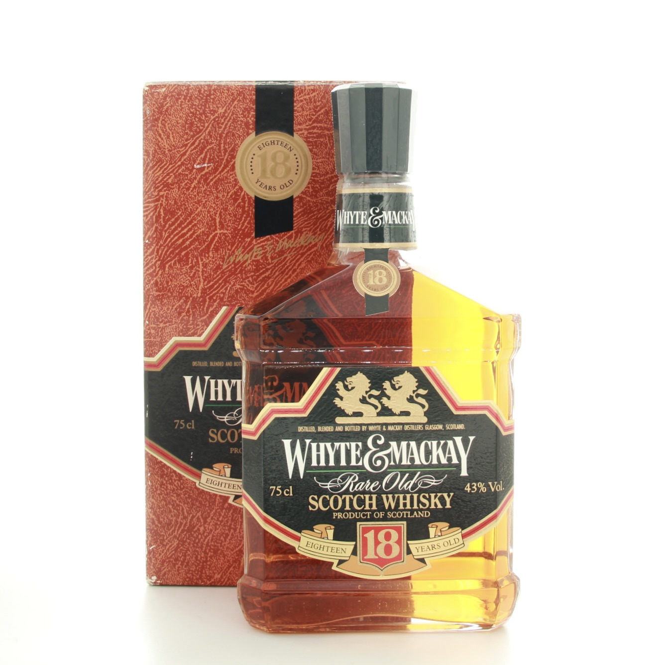 Whyte & Mackay 18 Year Old Rare Old (1980s Edition) 75cl 43% Scotland Whisky 