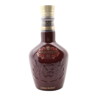 Royal Salute 21 Year Old The Signature Blend Ruby Flagon (2024) â Royal Salute whisky bottle