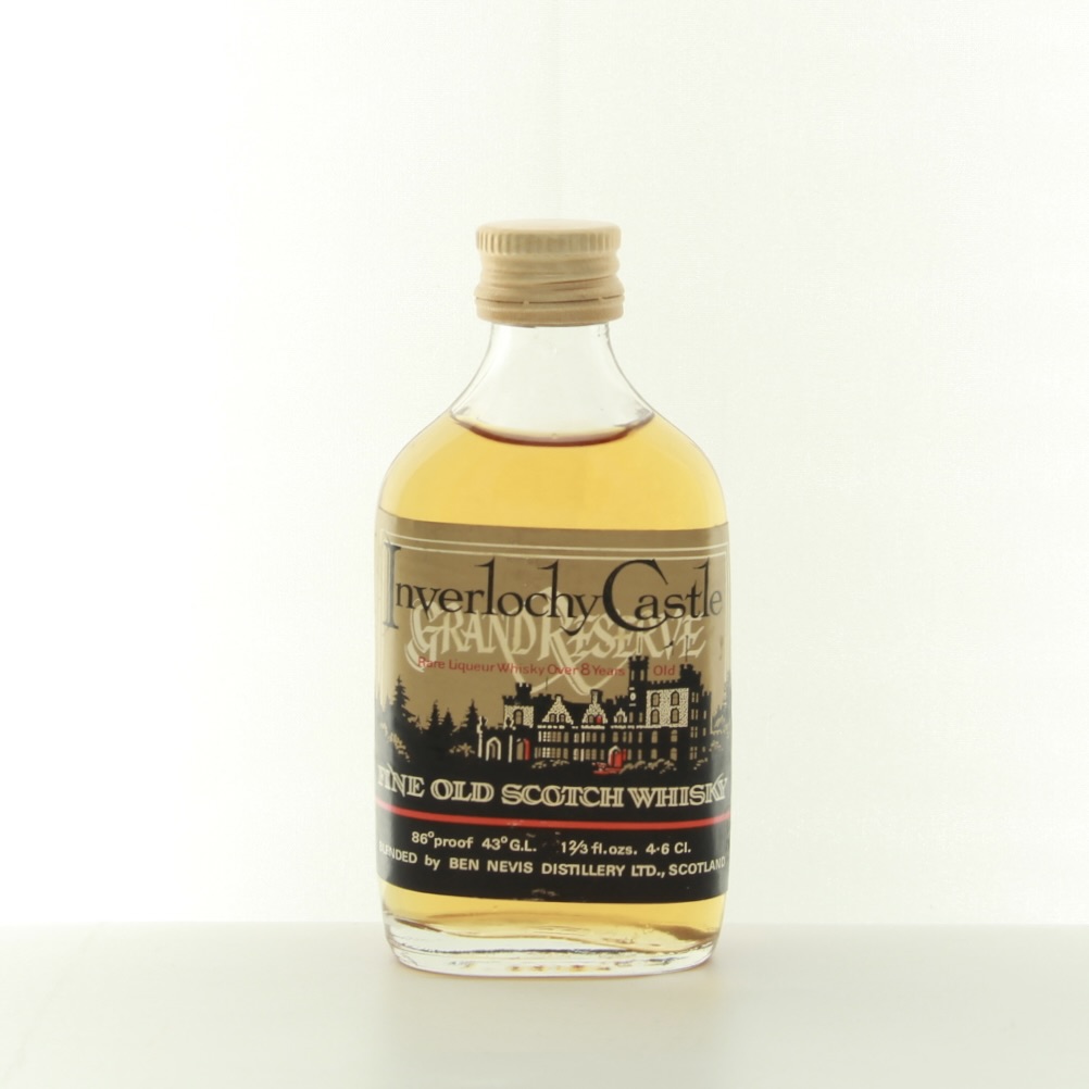Inverlochy Castle Grand Reserve 8 Years Old Miniature 4.6cl 43% Scotland Whisky