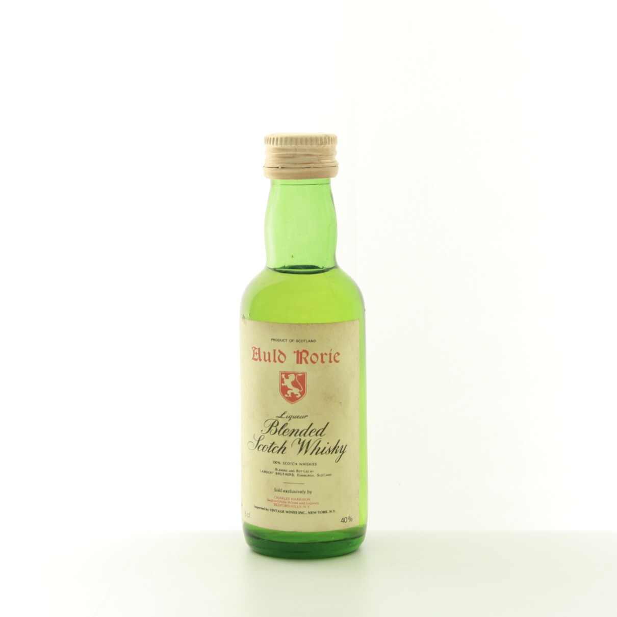 Auld Rorie (Lambert Brothers) Miniature 5cl 40% Scotland Whisky 