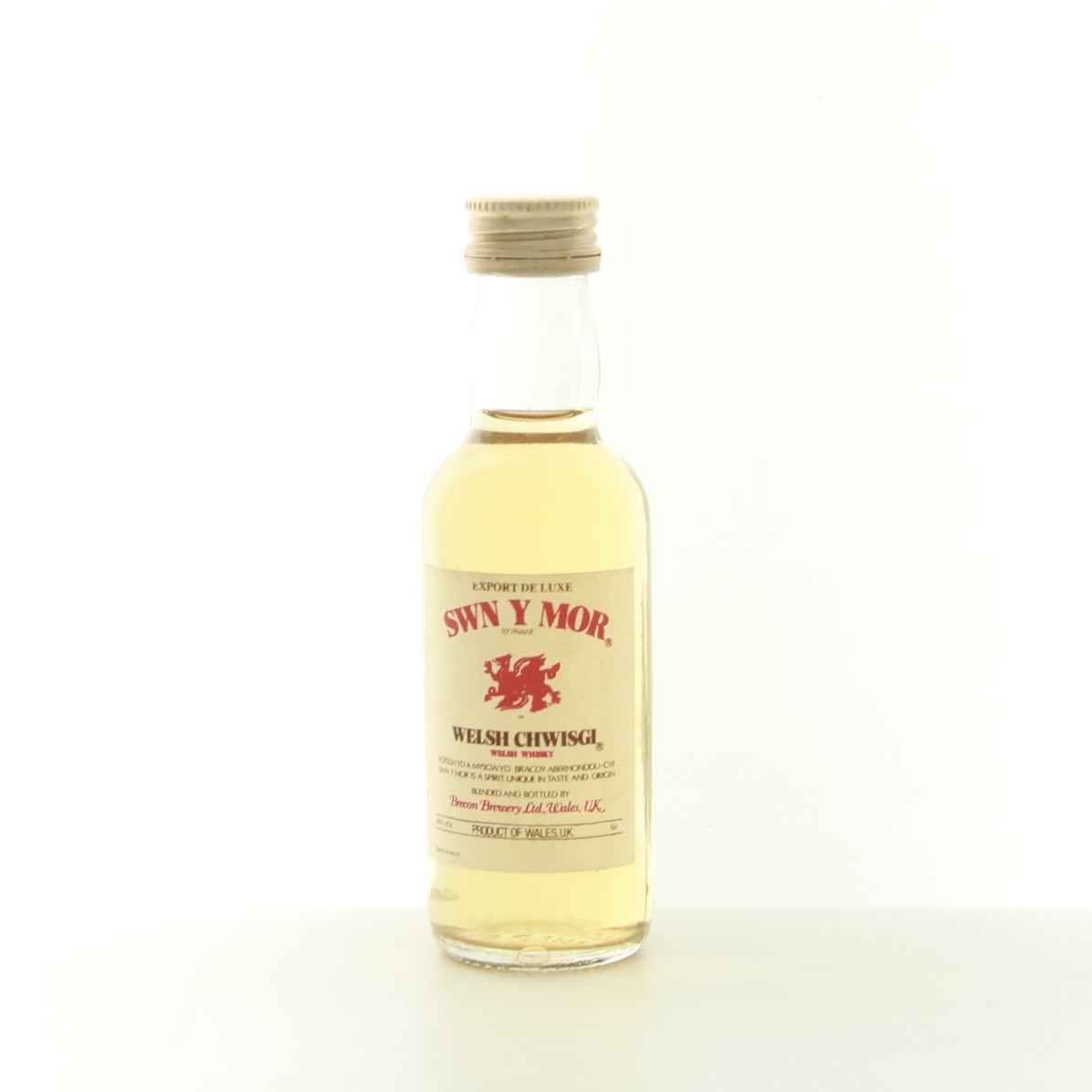 Swn Y Mor Welsh Whisky Miniature 5cl 40% Scotland Wales Whisky