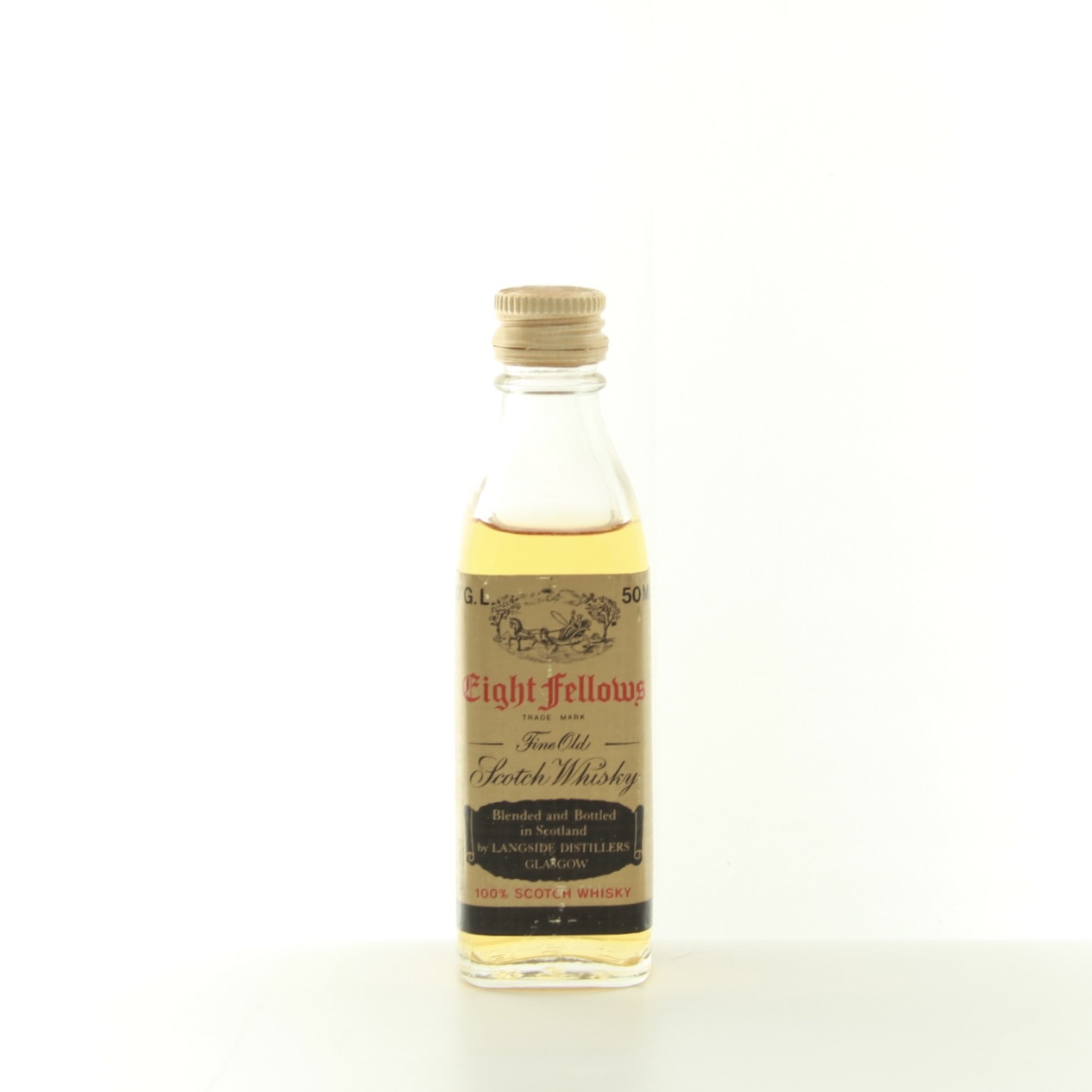 Eight Fellows (1970s Edition) Miniature 5cl 40% Scotland Whisky 