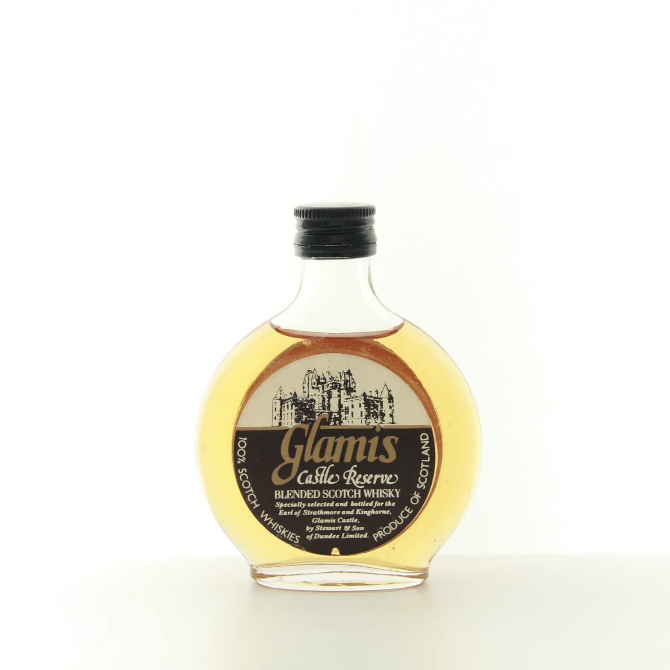Glamis Castle Reserve Miniature 7cl 70 Proof% Scotland Whisky 