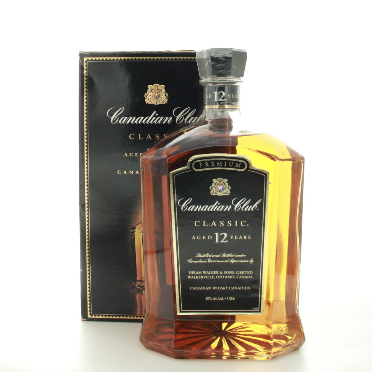 Canadian Club Classic 12 Year Old Premium 100cl 40% Canada Whisky 