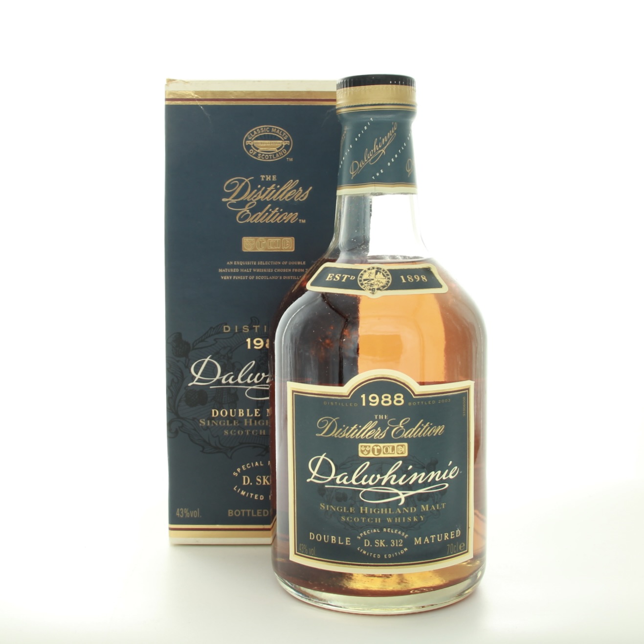 Dalwhinnie Distillers Edition 1988 70cl 43% Highlands Scotland Whisky