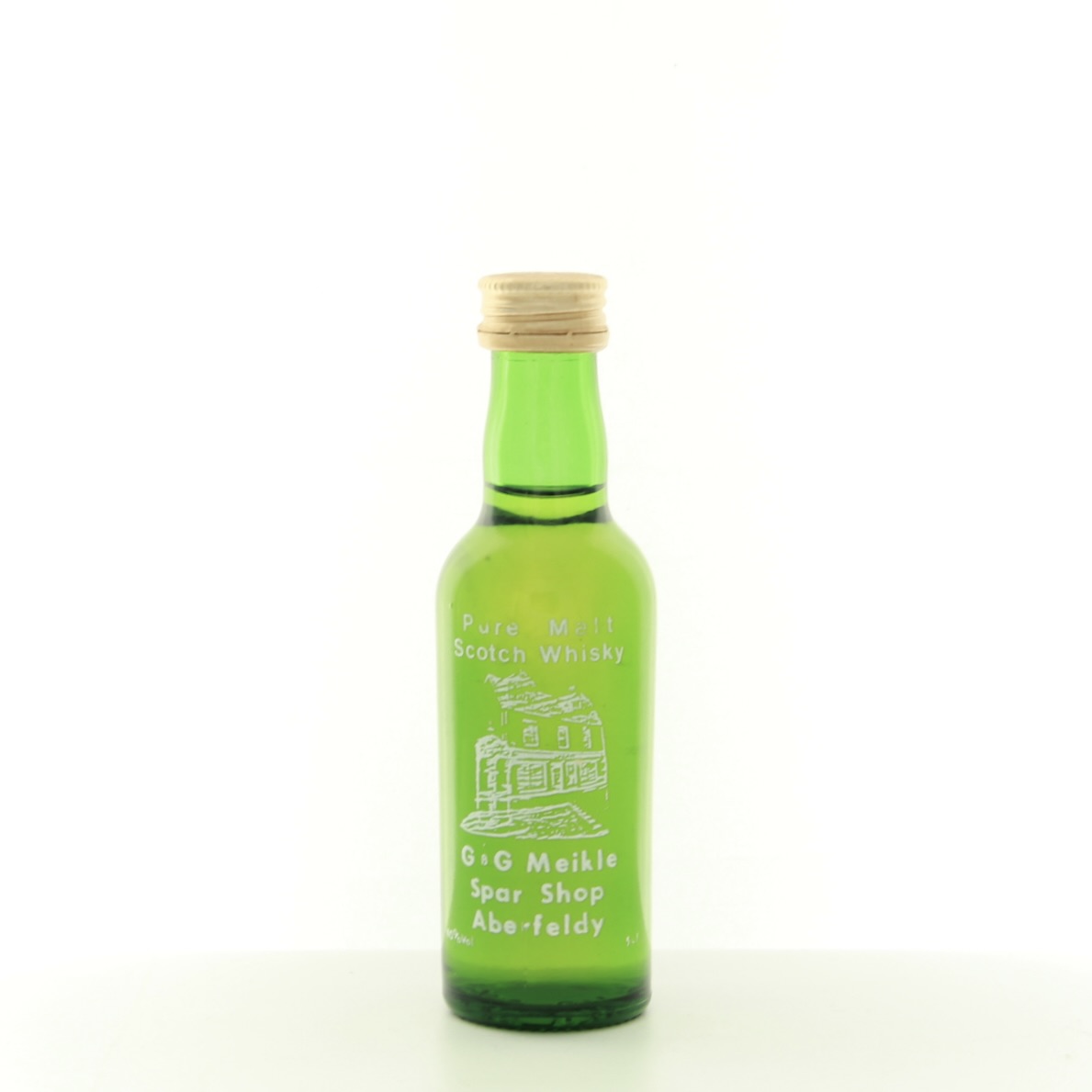 Aberfeldy – G&G Meikle Spar Shop Miniature 5cl 40% Highlands Scotland Whisky 
