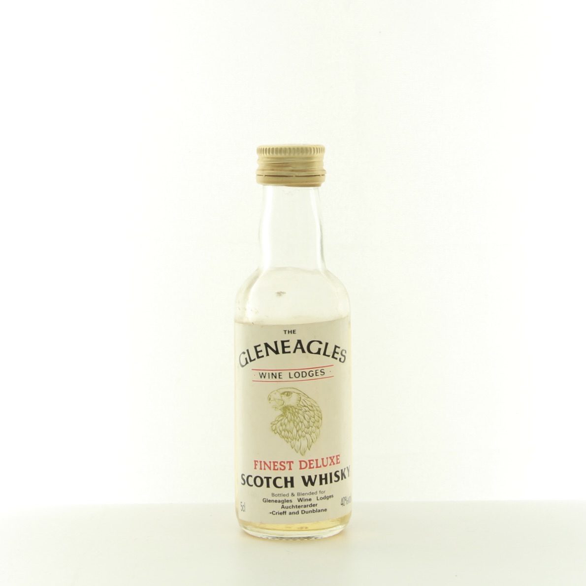 The Gleneagles Wine Lodges Miniature 5cl 40% Blended Scotland Whisky 