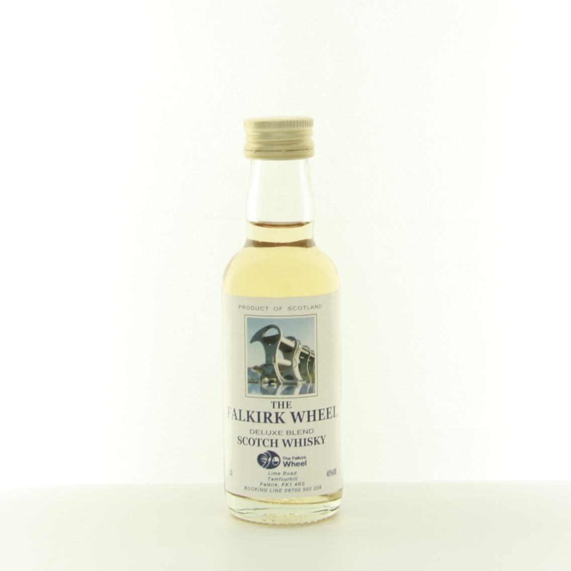 The Falkirk Wheel Deluxe Blend Miniature 5cl 40% Blended Scotland Whisky 