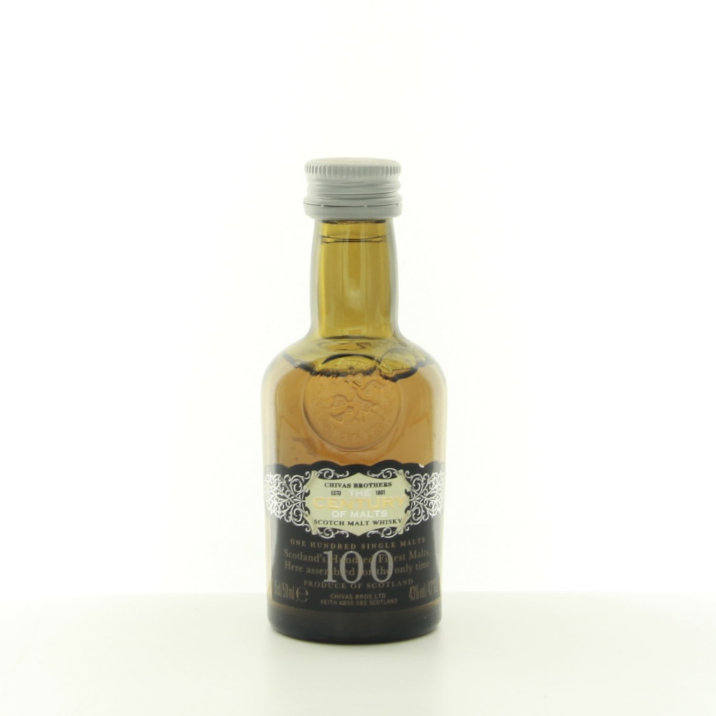 Chivas Brothers The Century Of Malts Miniature 5cl 43% Blended Scotland Whisky 