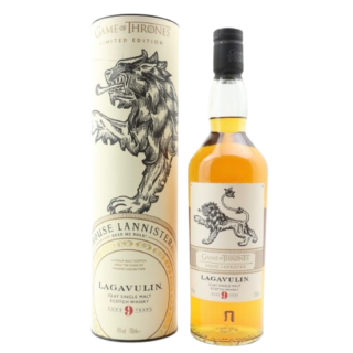 Lagavulin 9 Year Old Game Of Thrones Series â Lagavulin whisky bottle