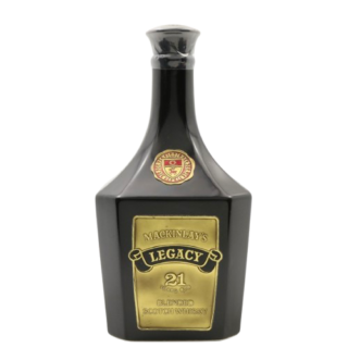 Mackinlays Legacy 21 Year Old Ceramic Decanter (1980’s Edition) â Mackinlay's whisky bottle