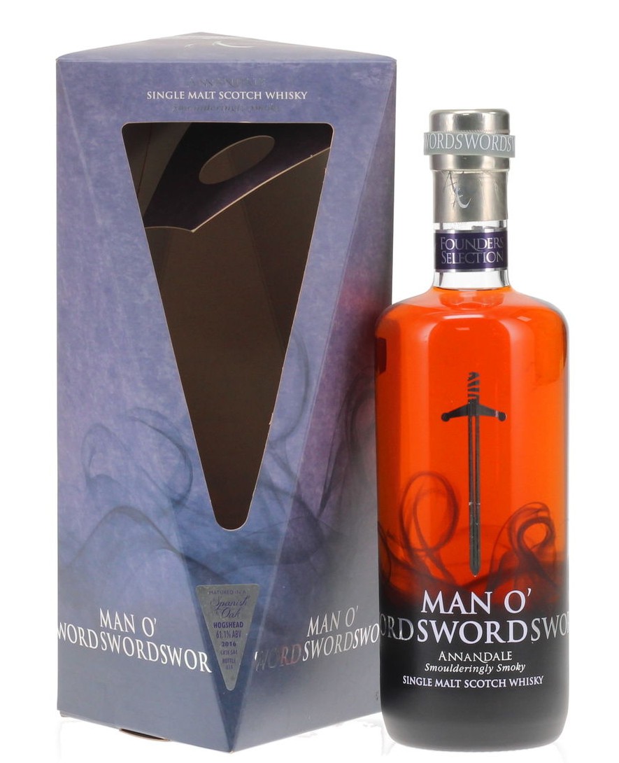 Annandale 2016 Single Cask #544 Man O’Sword 70cl 61.1% Lowland Scotland 