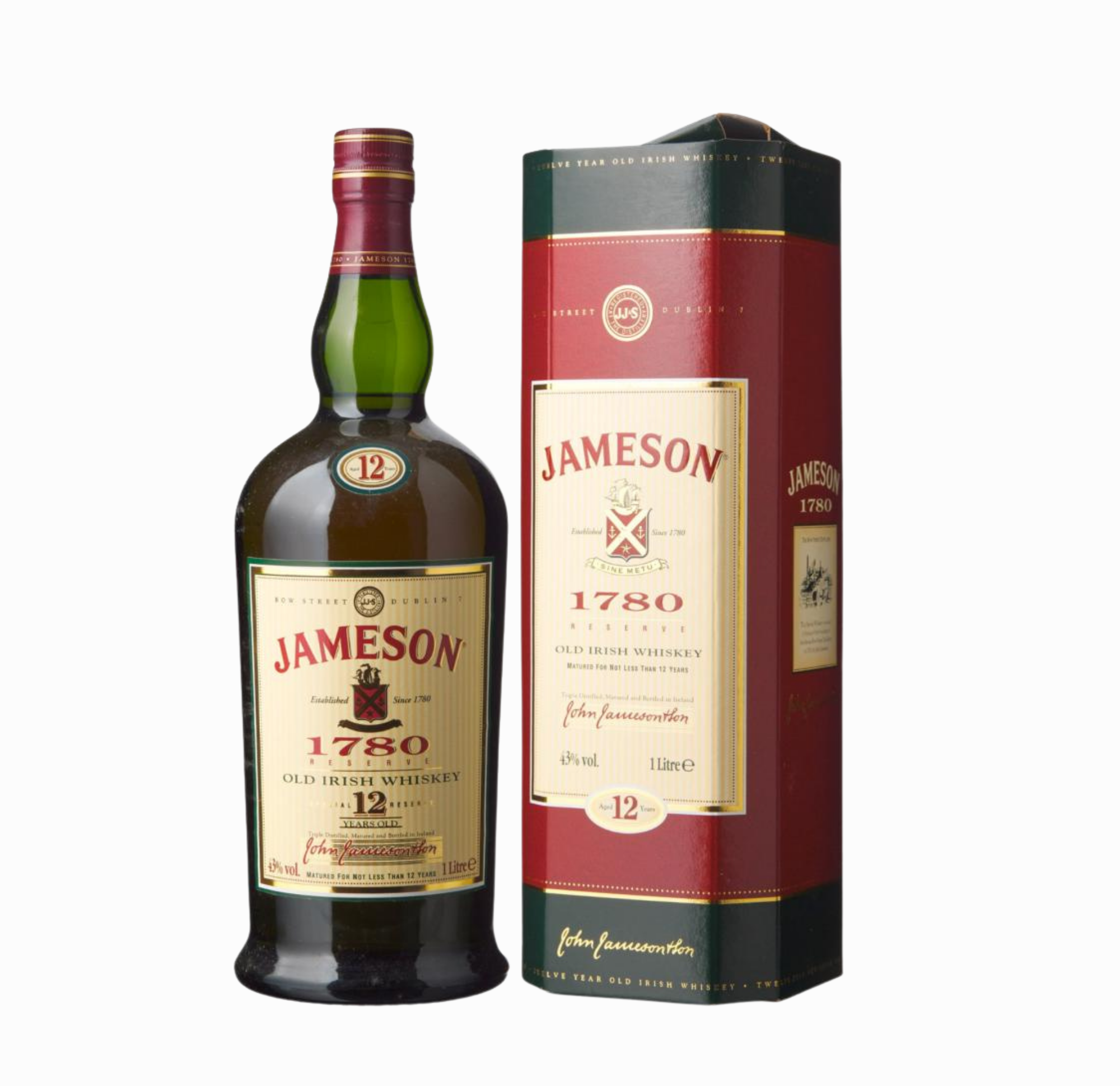 Jameson 12 Year Old 1990s – Special Reserve – 1 Litre 100cl 43% Ireland Whisky 