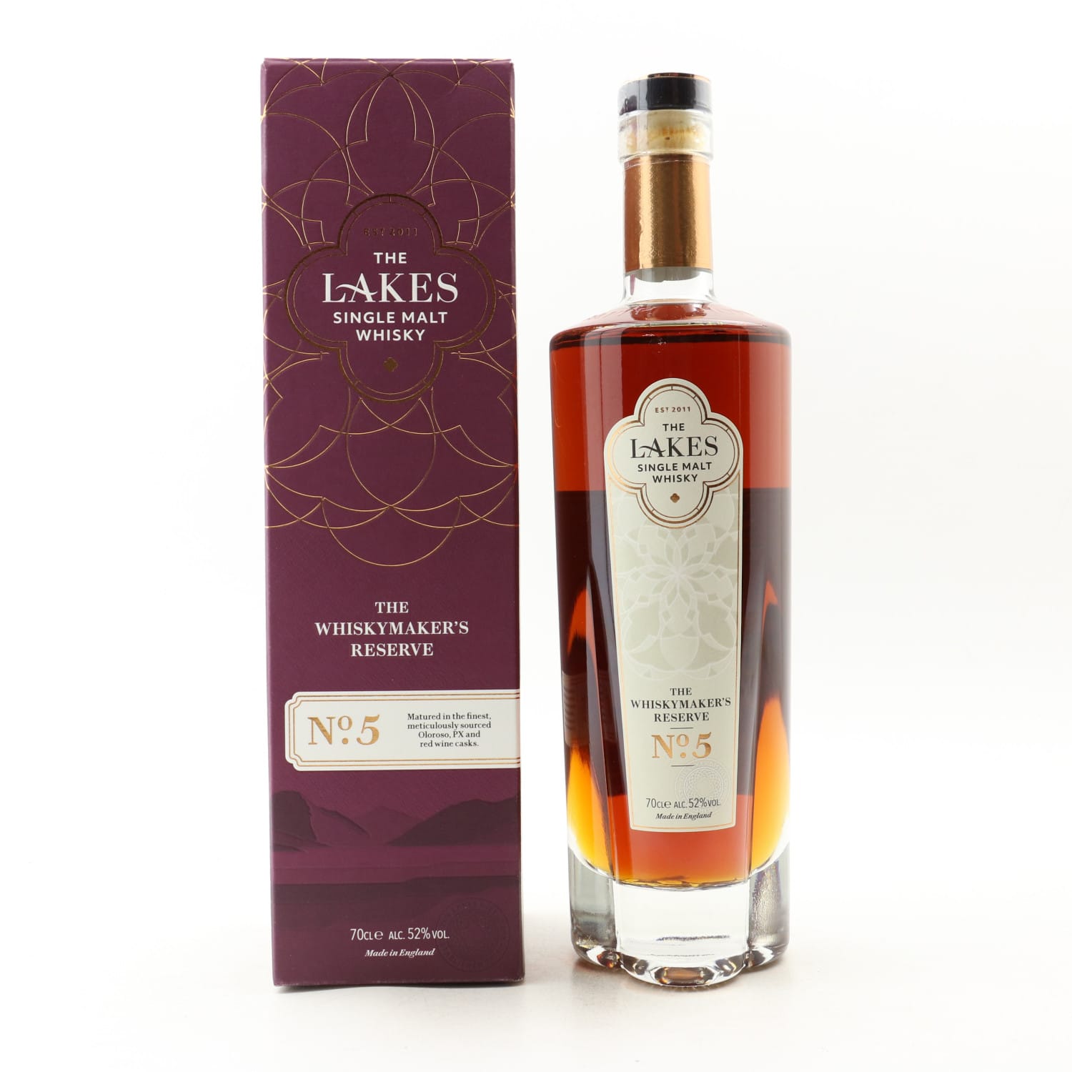 The Lakes Distillery The Whiskymaker’s Reserve No.5 70cl 52% Hard to find Whisky 