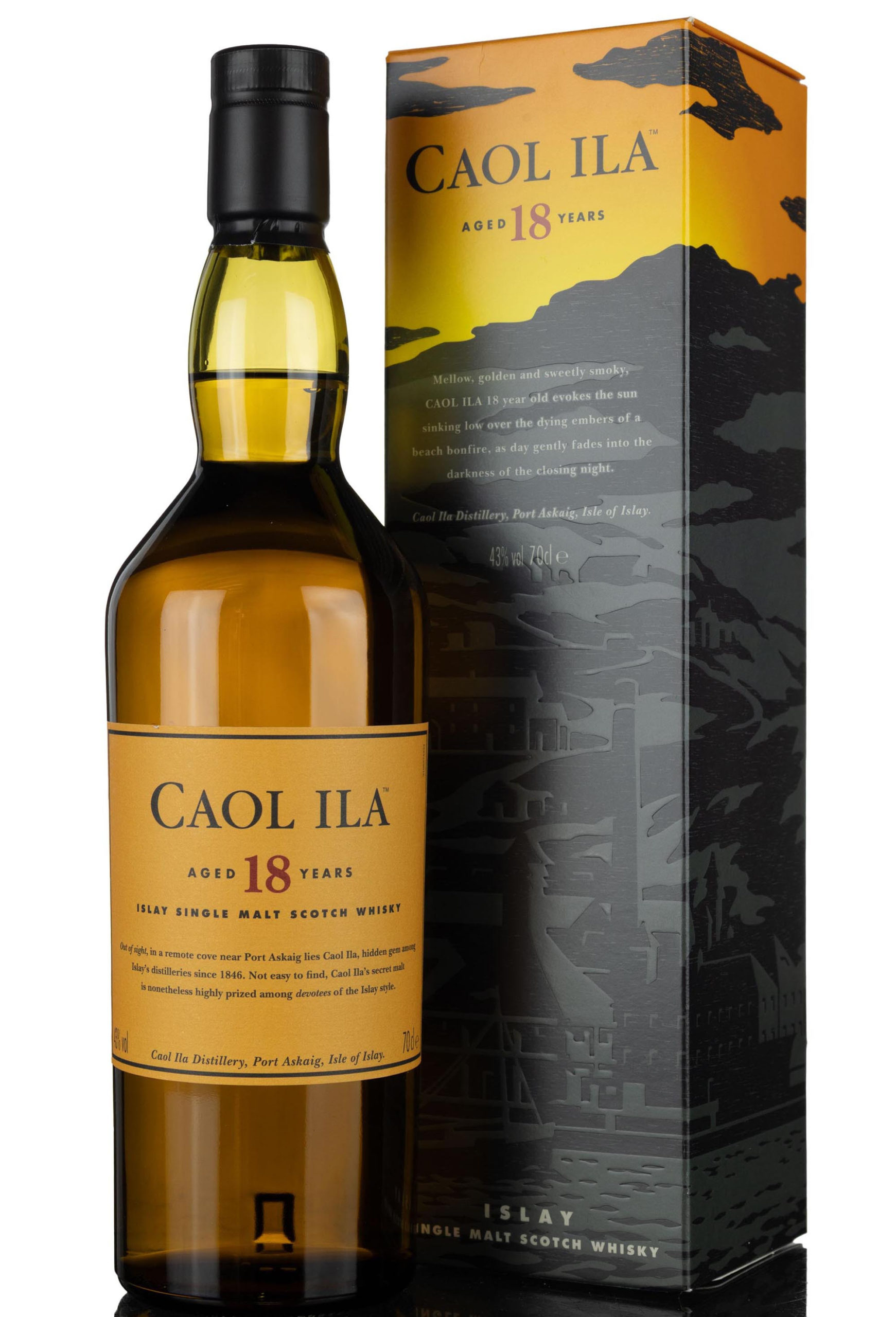 Caol Ila 18 Year Old 70cl 43% Whisky