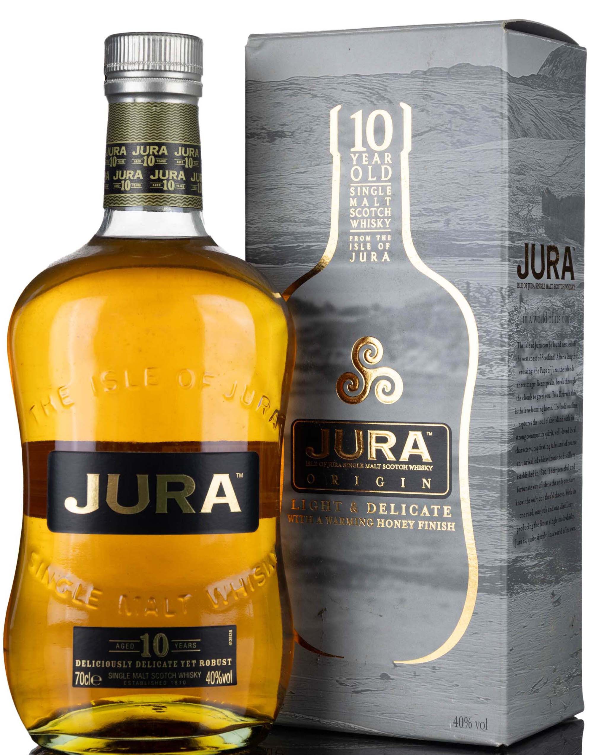 Jura 10 Year Old – Origin 70cl 40% Whisky