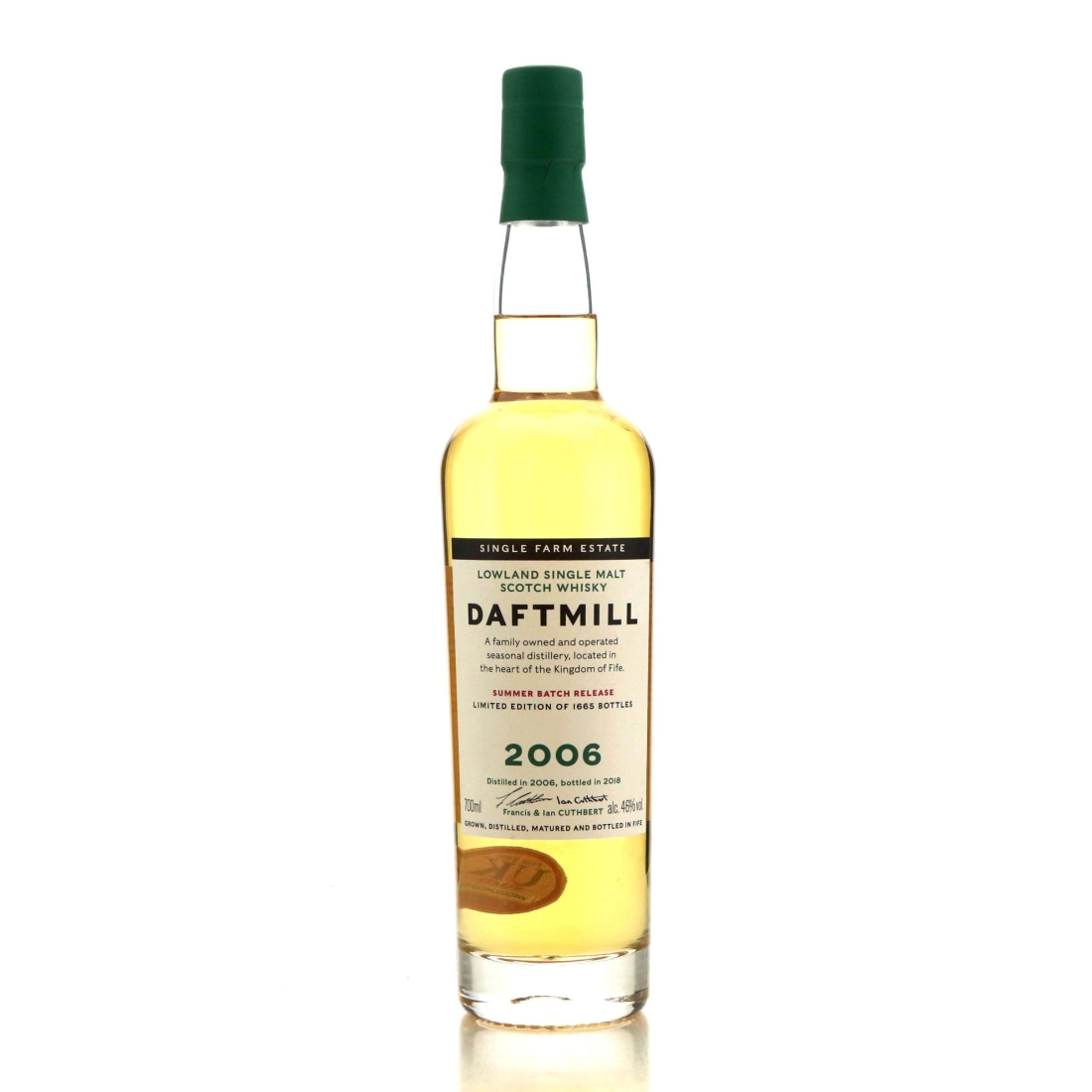 Daftmill 2006 Summer Batch Release 70cl 46% Whisky
