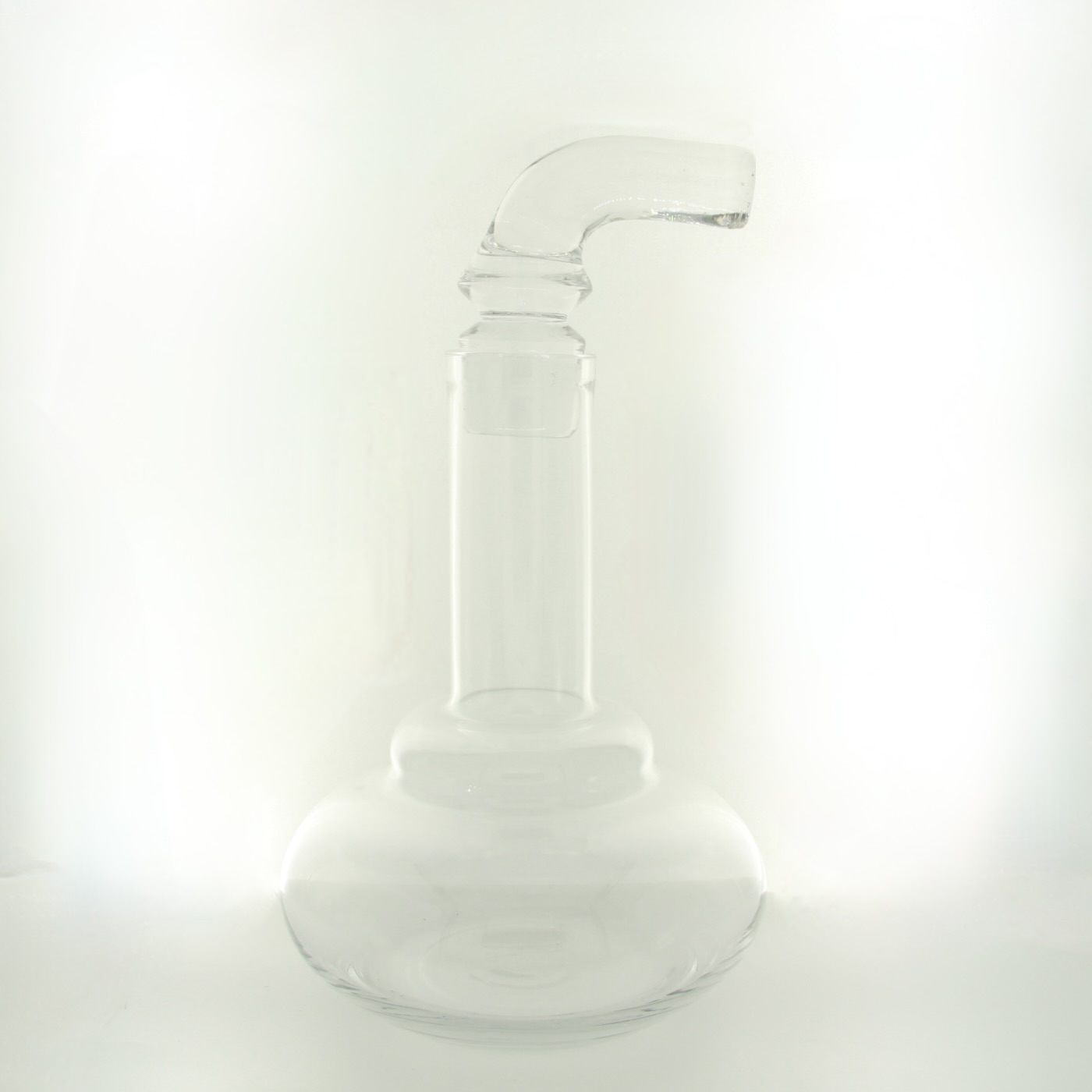 Pot Still Glass Decanter 1lt 100cl 25% Whisky 