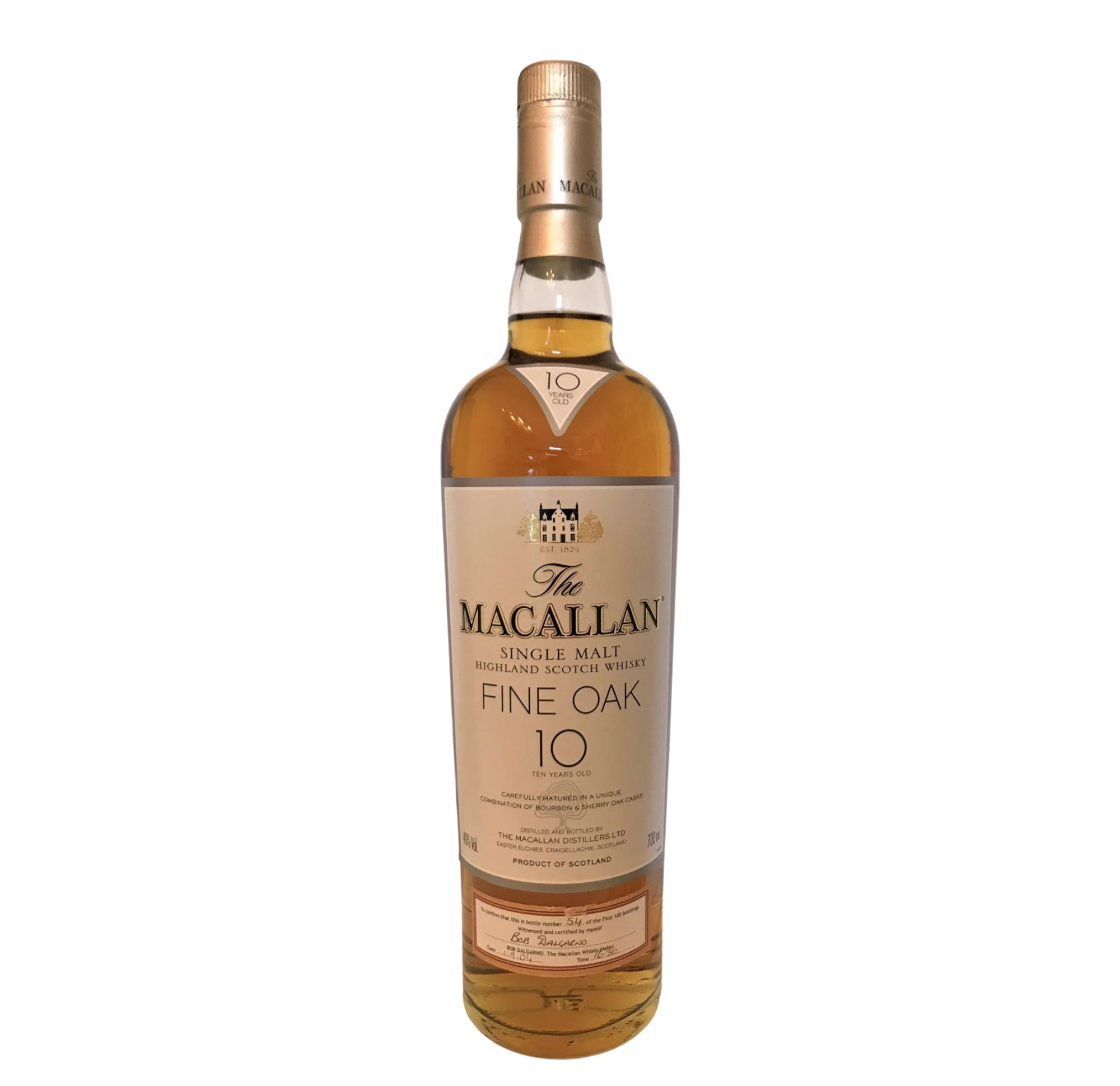 Macallan – 10 Year Old (Fine Oak) 70cl 40% Whisky