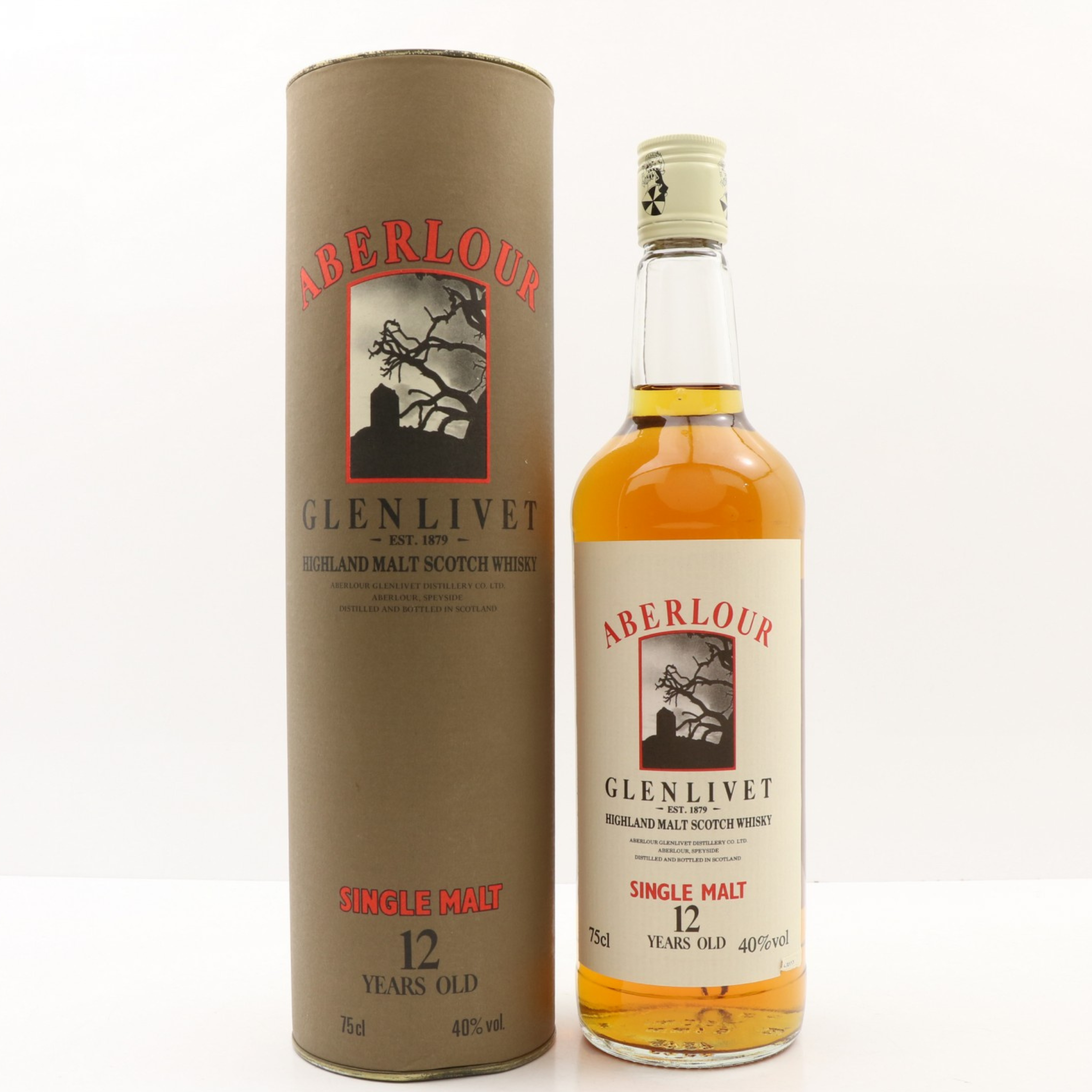 Aberlour Glenlivet 12-Year-Old (1980s Edition) 75cl 40% Scotland Speyside 