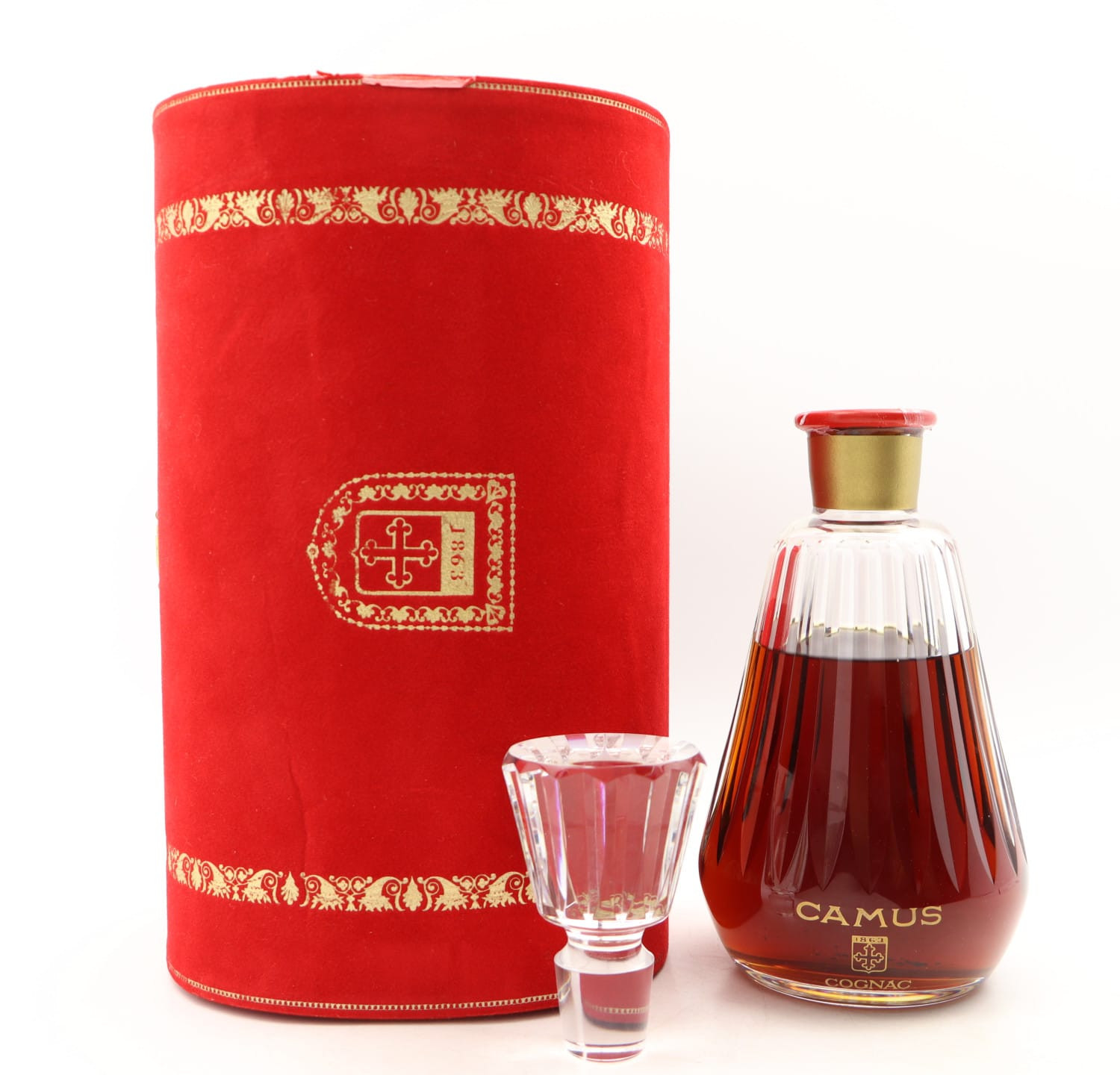 Camus Cognac Baccarat Crystal Decanter 70cl 40% Whisky 