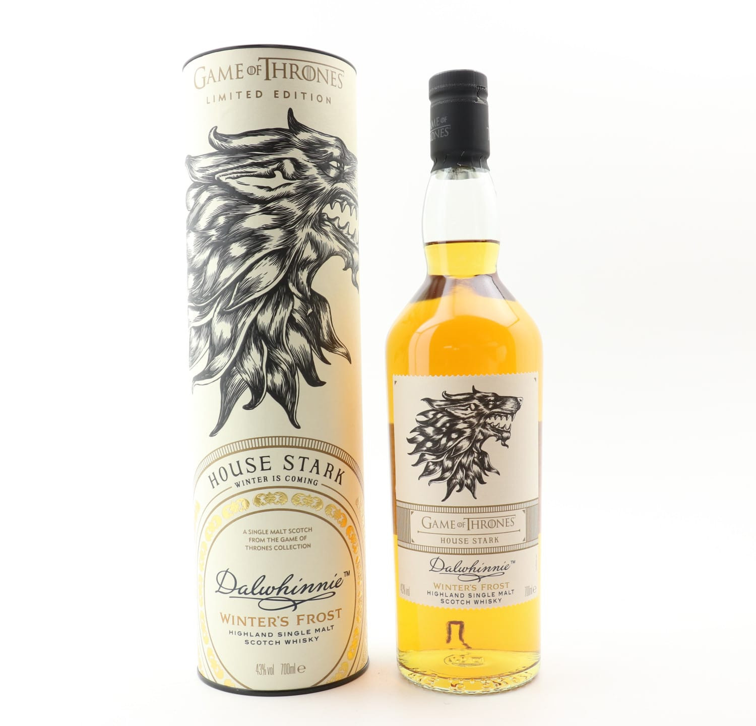 Dalwhinnie Game Of Thrones ‘House Stark’ 70cl 43% Whisky 