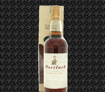 Mortlach 15 Year Old – Gordon & MacPhail Bottling (Early 2000s Bottling) â Mortlach whisky bottle