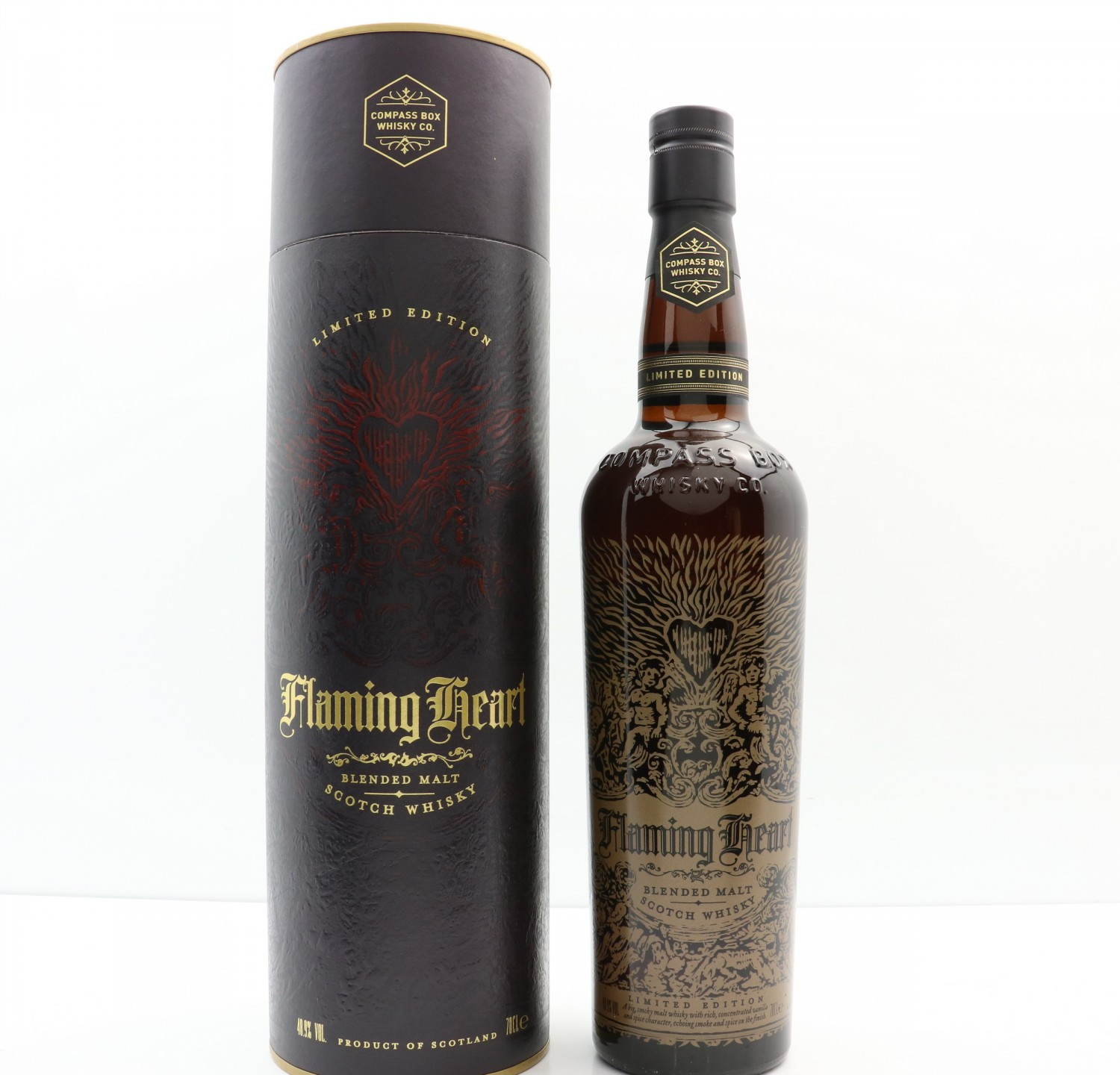Compass Box Flaming Heart 2015 Release 15th Anniversary Edition 70cl 48.9% Whisky 