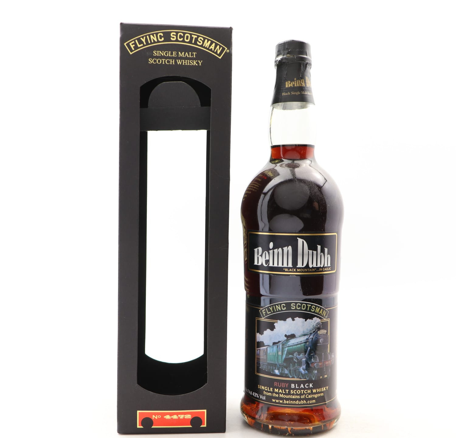 Beinn Dubh Flying Scotsman Ruby Black 70cl 43% Whisky 